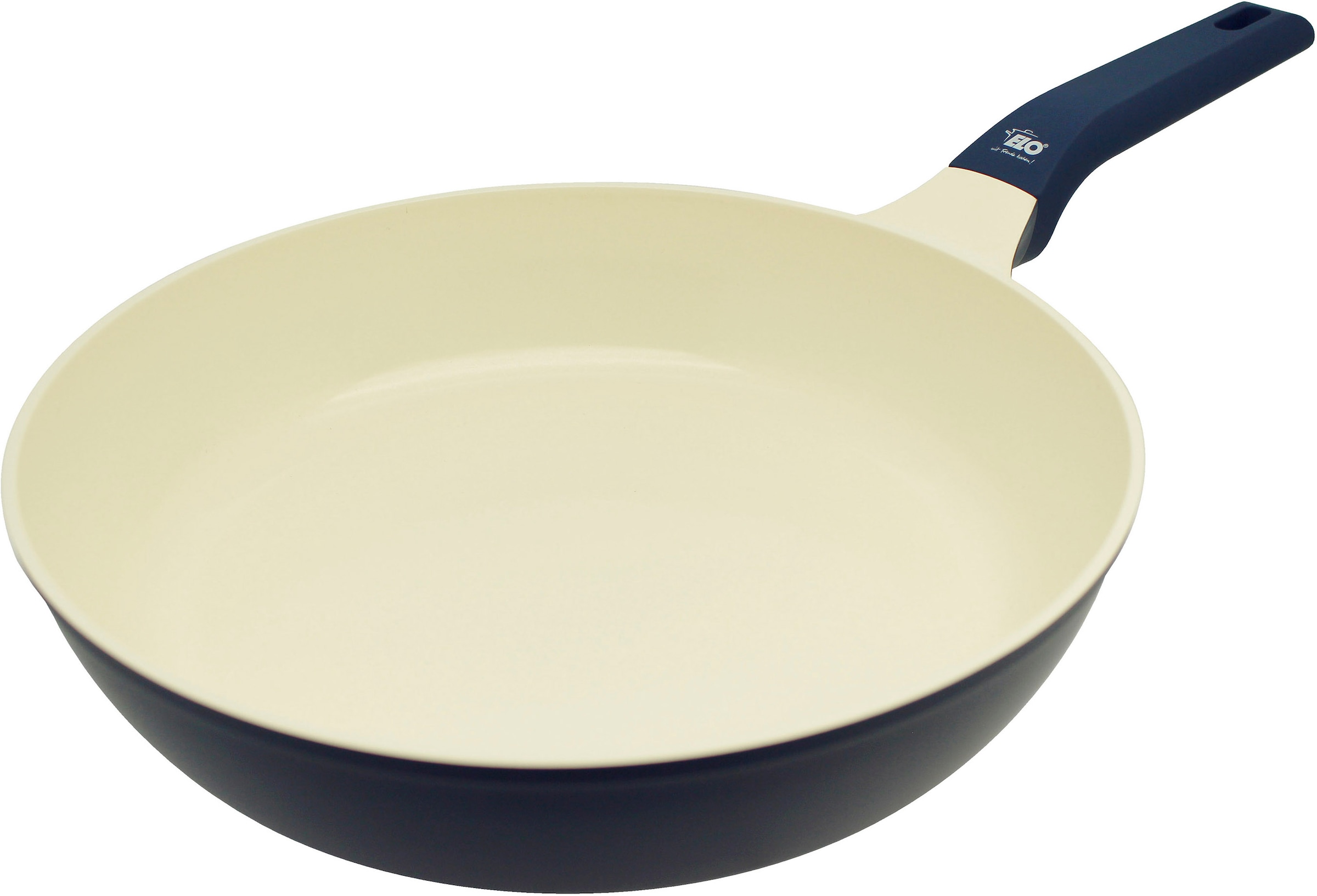 Elo Basic Schmorpfanne »Colorio Pastell« Aluminiumguss 1 tlg. Aussen farbig Silikon Polyester beschichtet