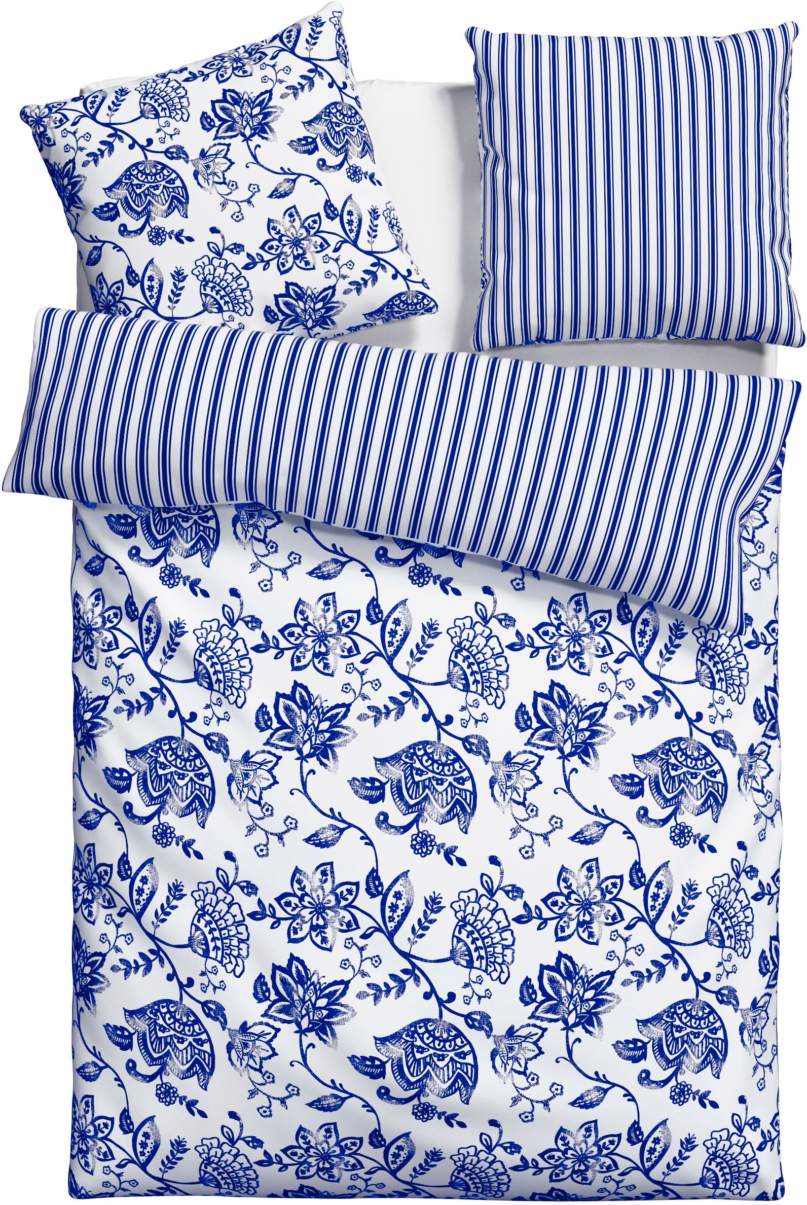 GOODproduct Bettwäsche »Nordby« 2 Stk. Bettwäsche aus Baumwolle, skandinavisches Design, ab Grösse 135x200 cm