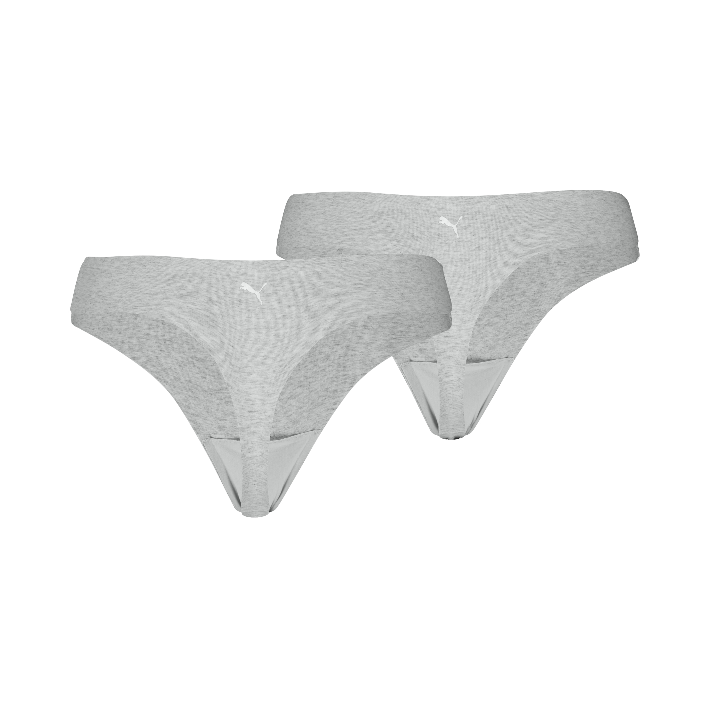 PUMA String »PUMA WOMEN INVISIBLE COTTON STRINGS« 2er Pack,  nahtlose Ränder für eine unsichtbare Passform