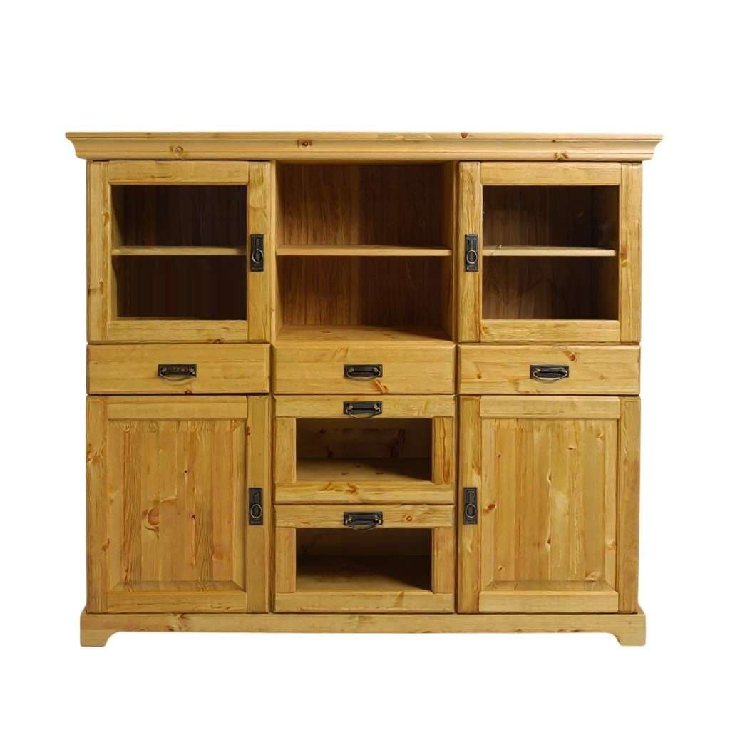 GOODproduct Sideboard »Rügen« aus massiver Kiefer, Breite 145 cm, made in EU