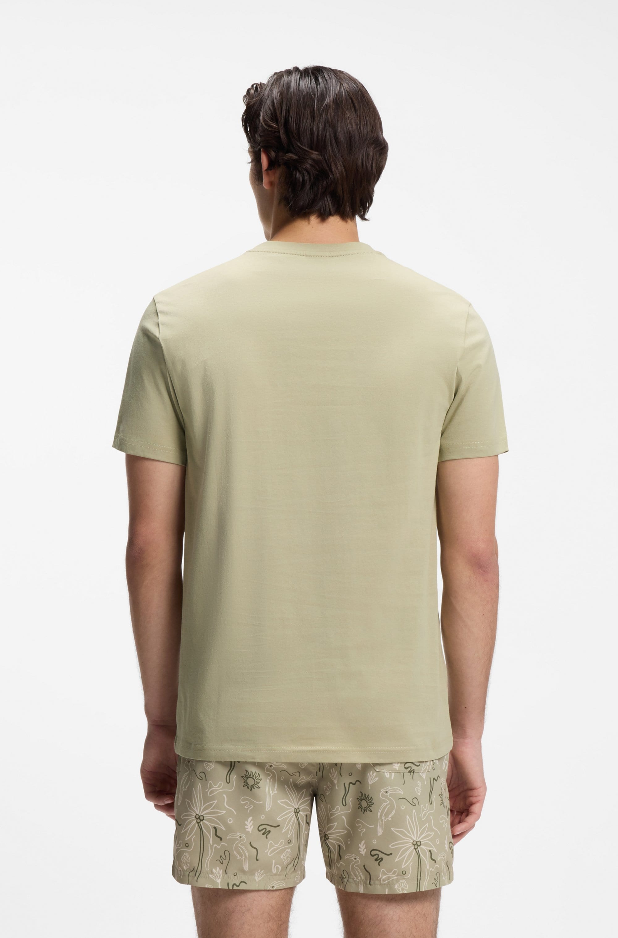 BOSS T-shirt de plage »T-Shirt RN« avec protection UV (SPF 50+), maillot de bain