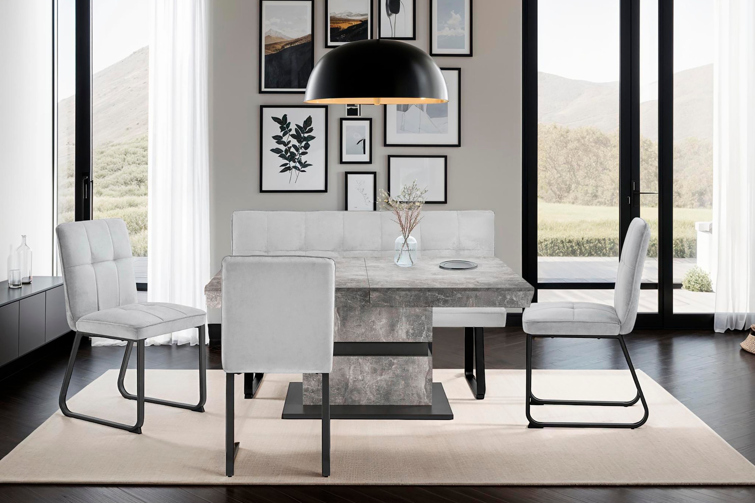 byLIVING Polsterbank »Talea« Breite 140 oder 160 cm, in verschiedenen Farben erhältlich