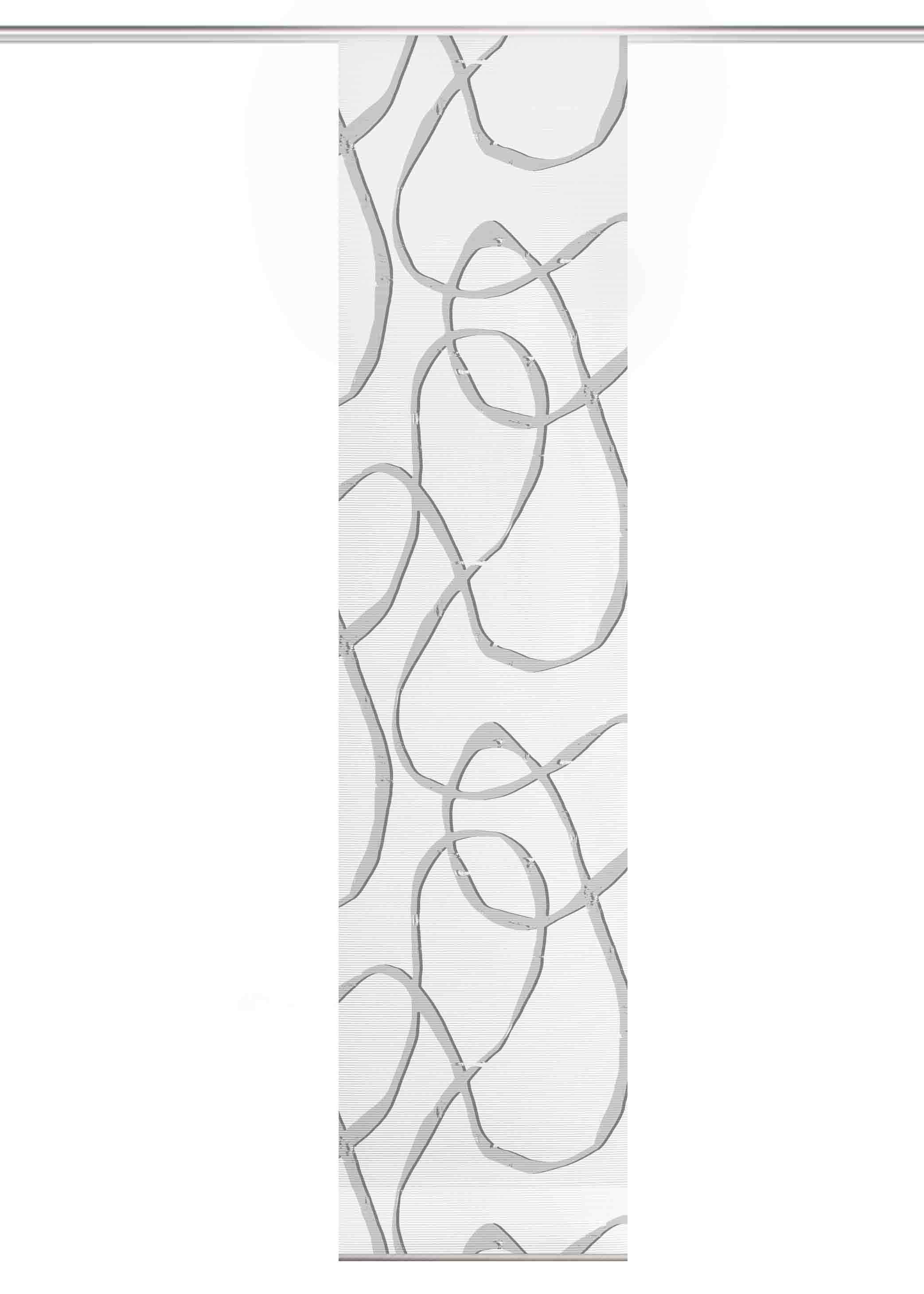 Vision S Rideau coulissant »OPHELIA« Support de panneau 1 cuis tlg. rideau coulissant aspect bambou, impression numérique