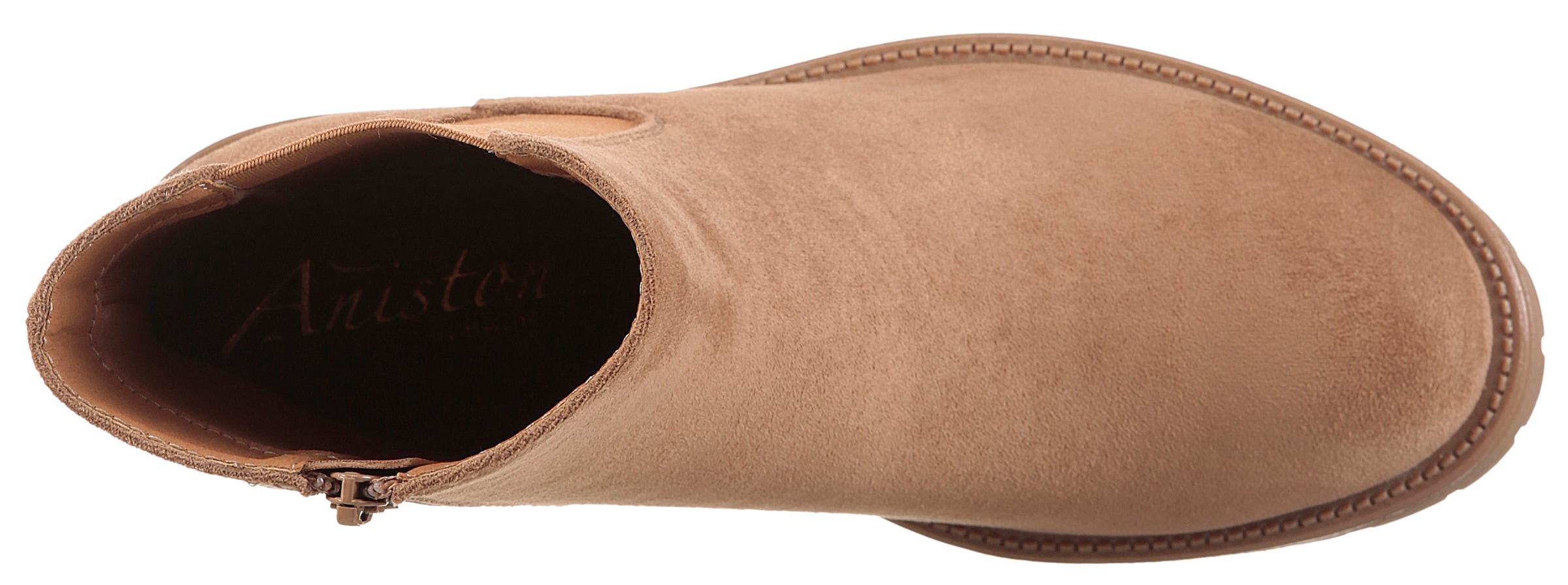 Aniston SHOES Bottines chelsea  bottine avec fermeture éclair et insert stretch