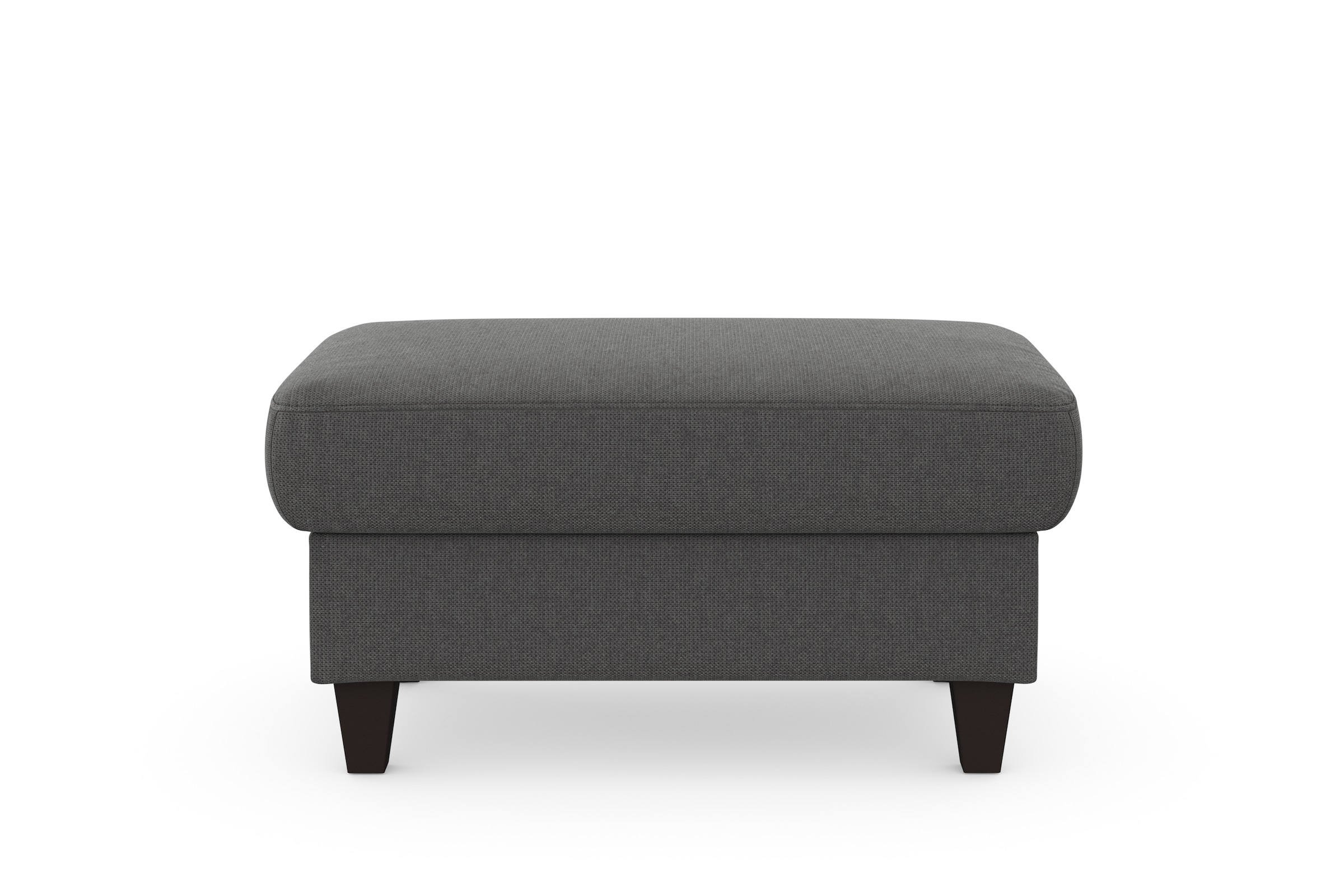 sit&more Stauraumhocker »Farö« mit Stauraum und Federkern und wengefarbenen Füssen