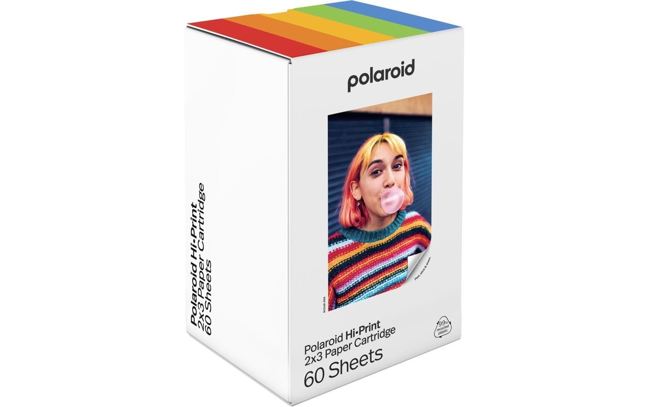 Polaroid Papier pour imprimante »2 x 3 Papierkassette Gen 2 - 60 Blatt«