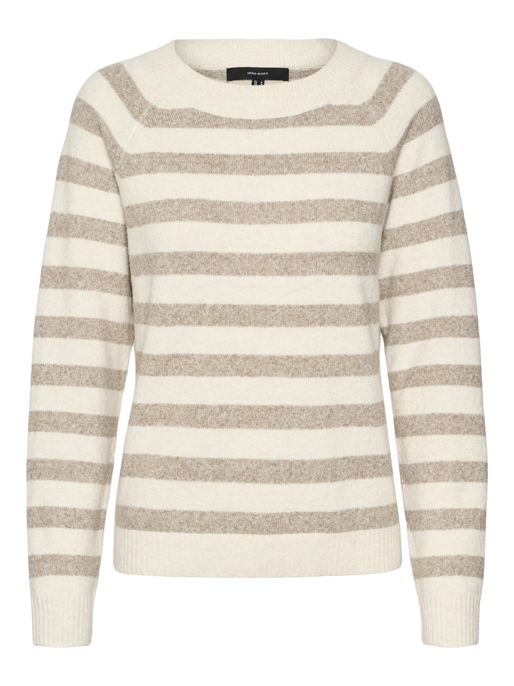 Vero Moda Rundhalspullover »VMDOFFY LS O-NECK BLOUSE GA NOOS«