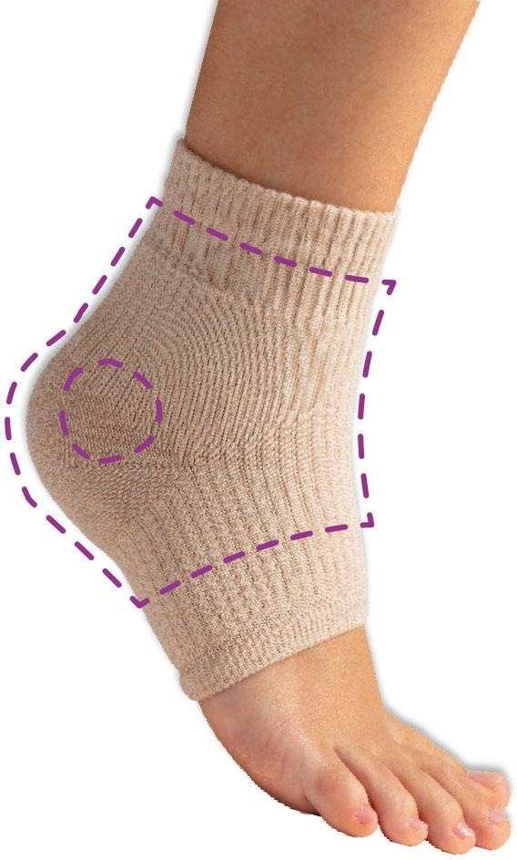 Fussgut Strümpfe »Knöchelstrumpf stabilisiert und stützt den Fussgelenkbereich« 2 Paar tlg. polstert den Knöchel, kann  ein Umknicken verhindern, stabilisiert