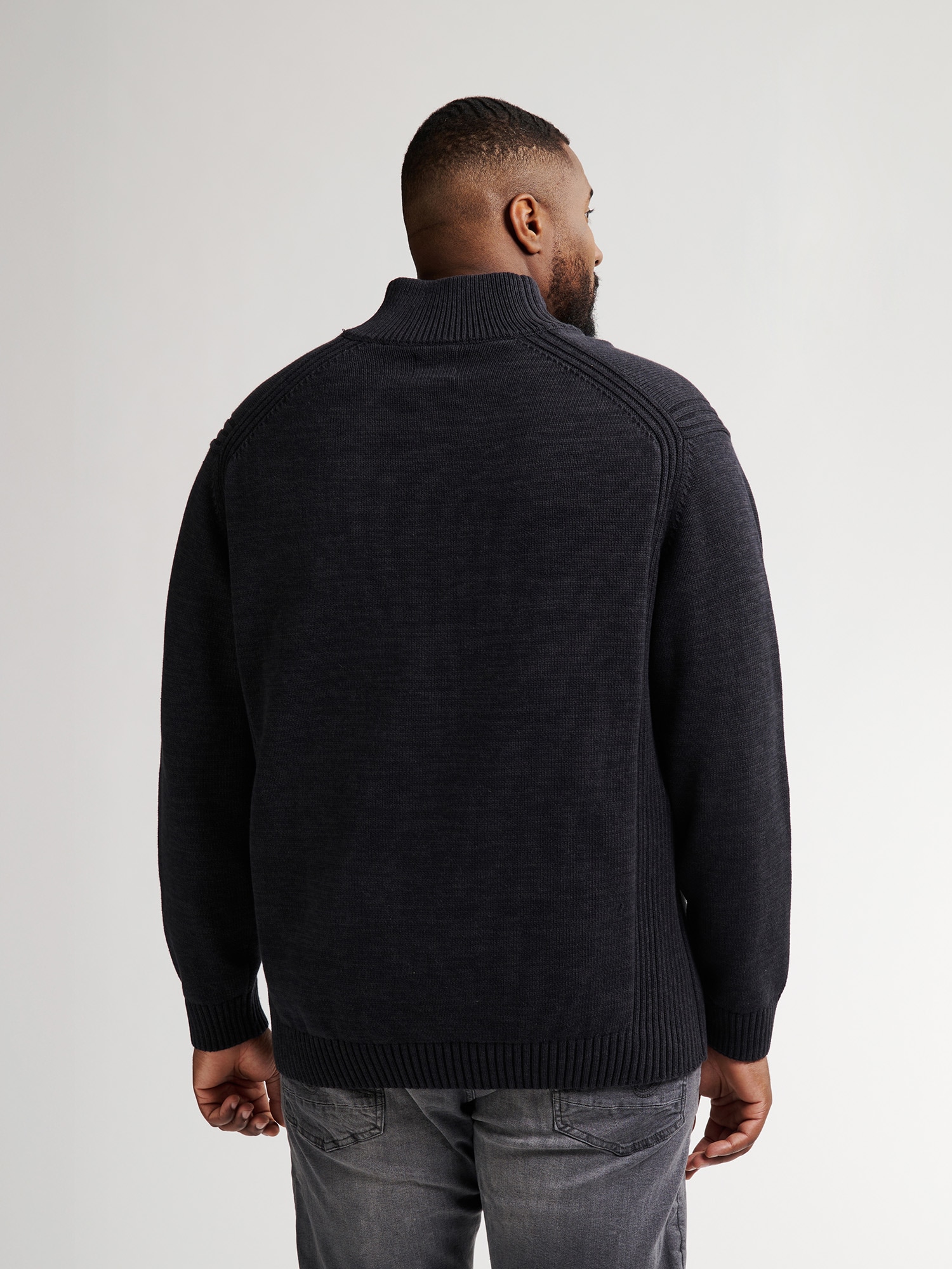 Petrol Industries Pull en tricot mit Rippbündchen