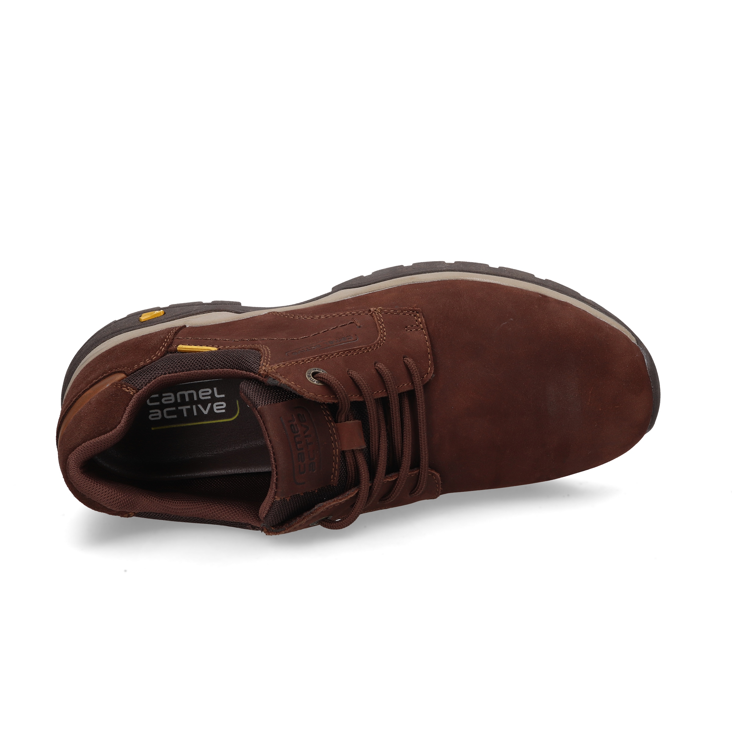 camel active Chaussure à lacets  Sneakers, chaussure de loisirs avec semelle de trekking robuste