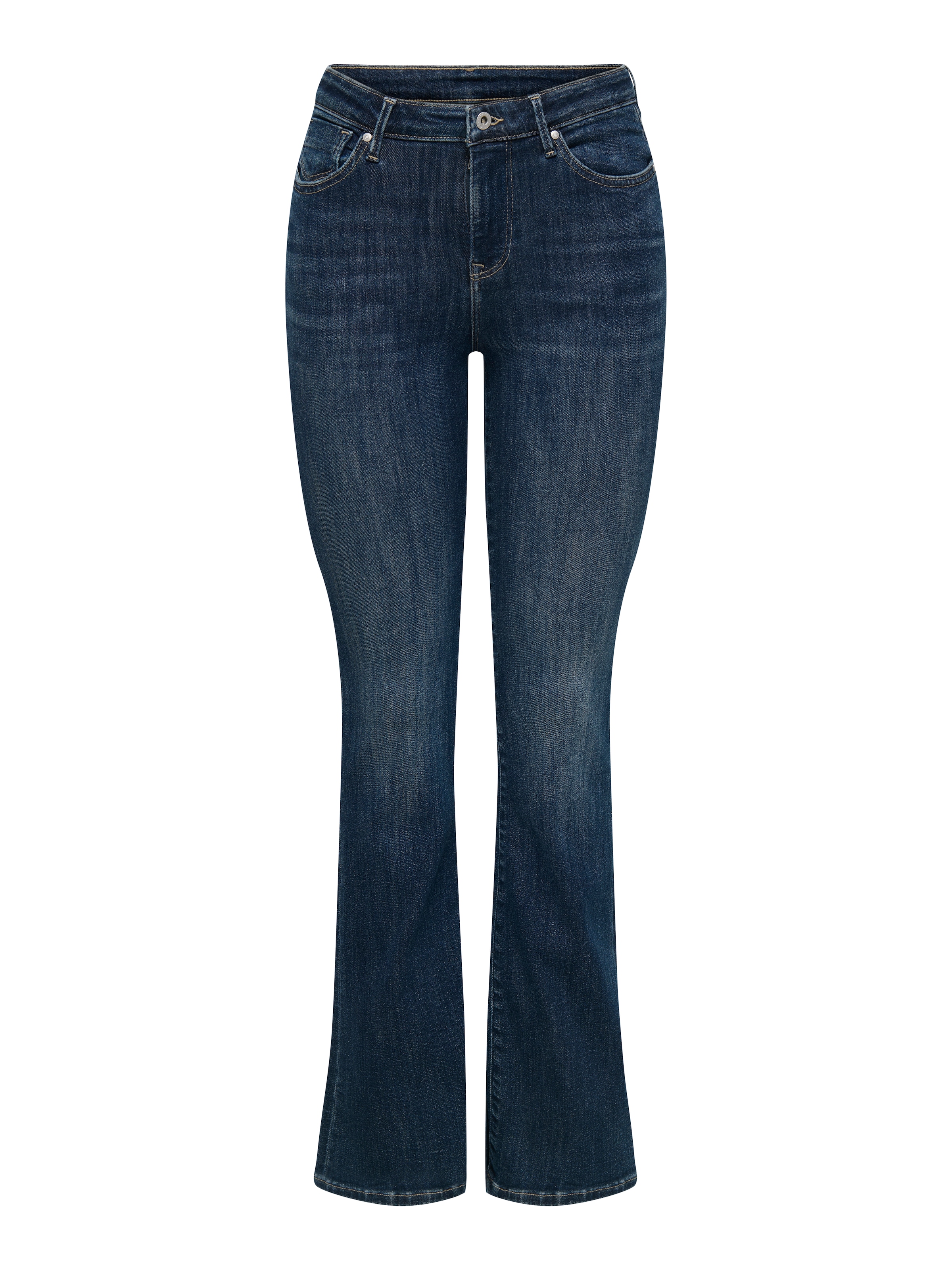 ONLY Jeans bootcut »ONLPOWER MID WAIST PUSH UP FLARED DNM« denim extensible