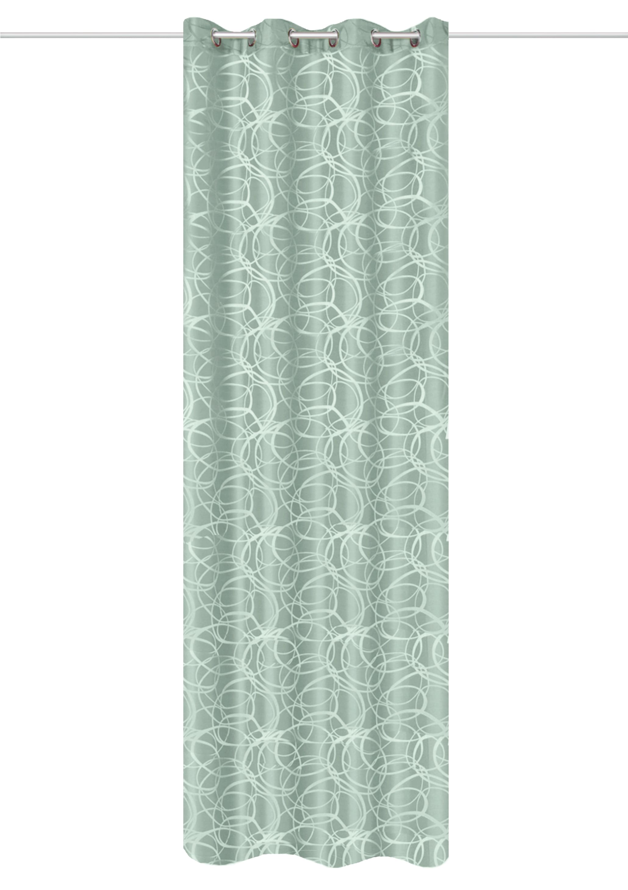 HOME WOHNIDEEN Rideau »LENNY« Oeillets 1 cuis tlg. DEKOSTOFF, JACQUARDMUSTERUNG, ÖSEN