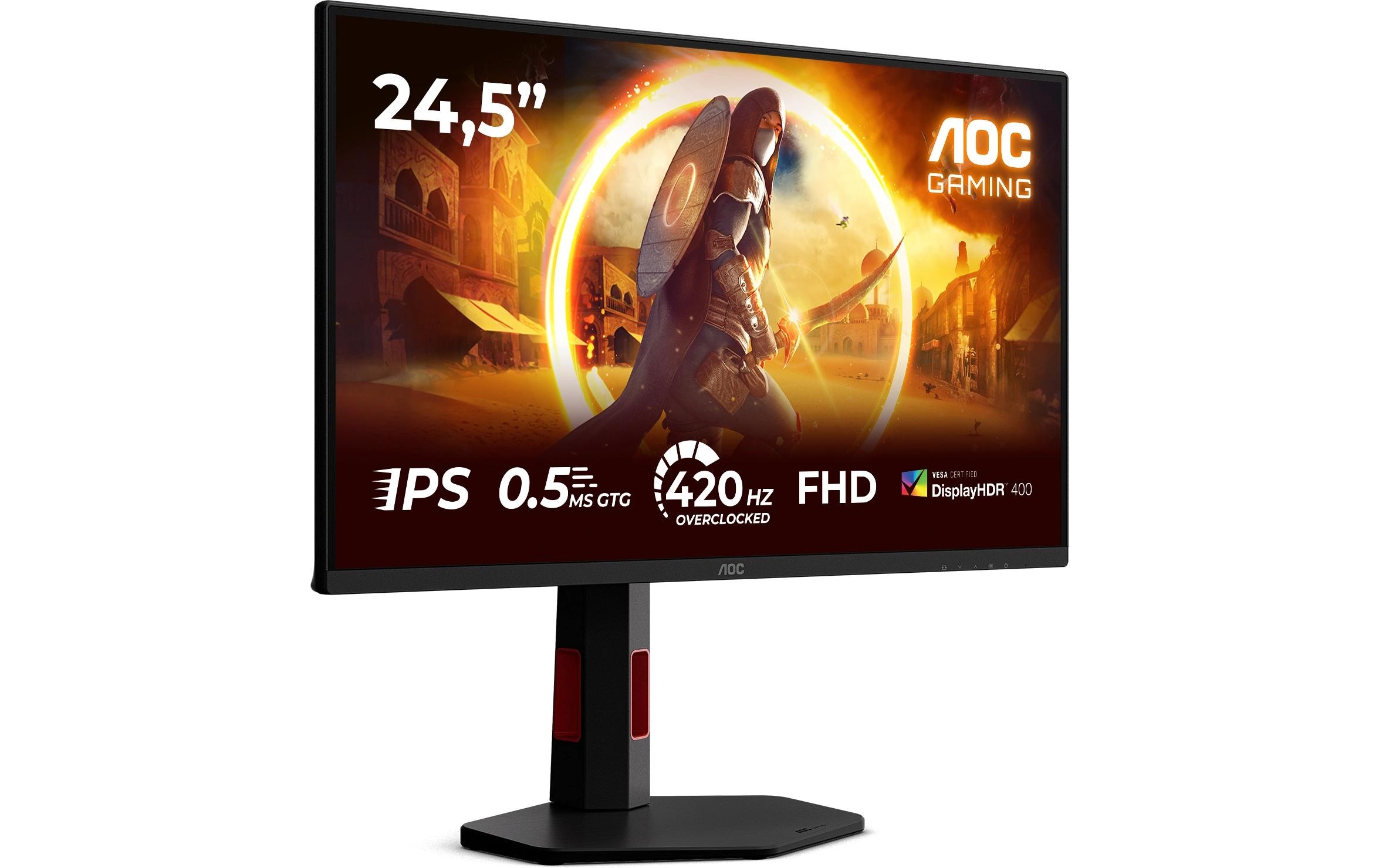 AOC Moniteur de jeu »25G4KUR« 62,23 cm/24,5 ″  1920 x 1080 px 420 Hz