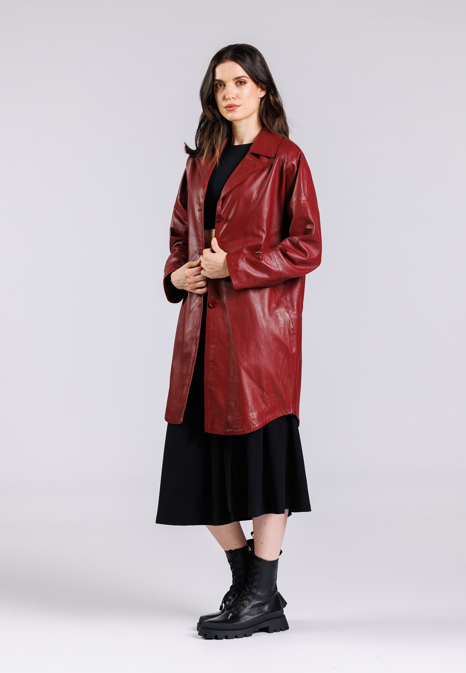 Freaky Nation Veste en cuir »As Well-FN«