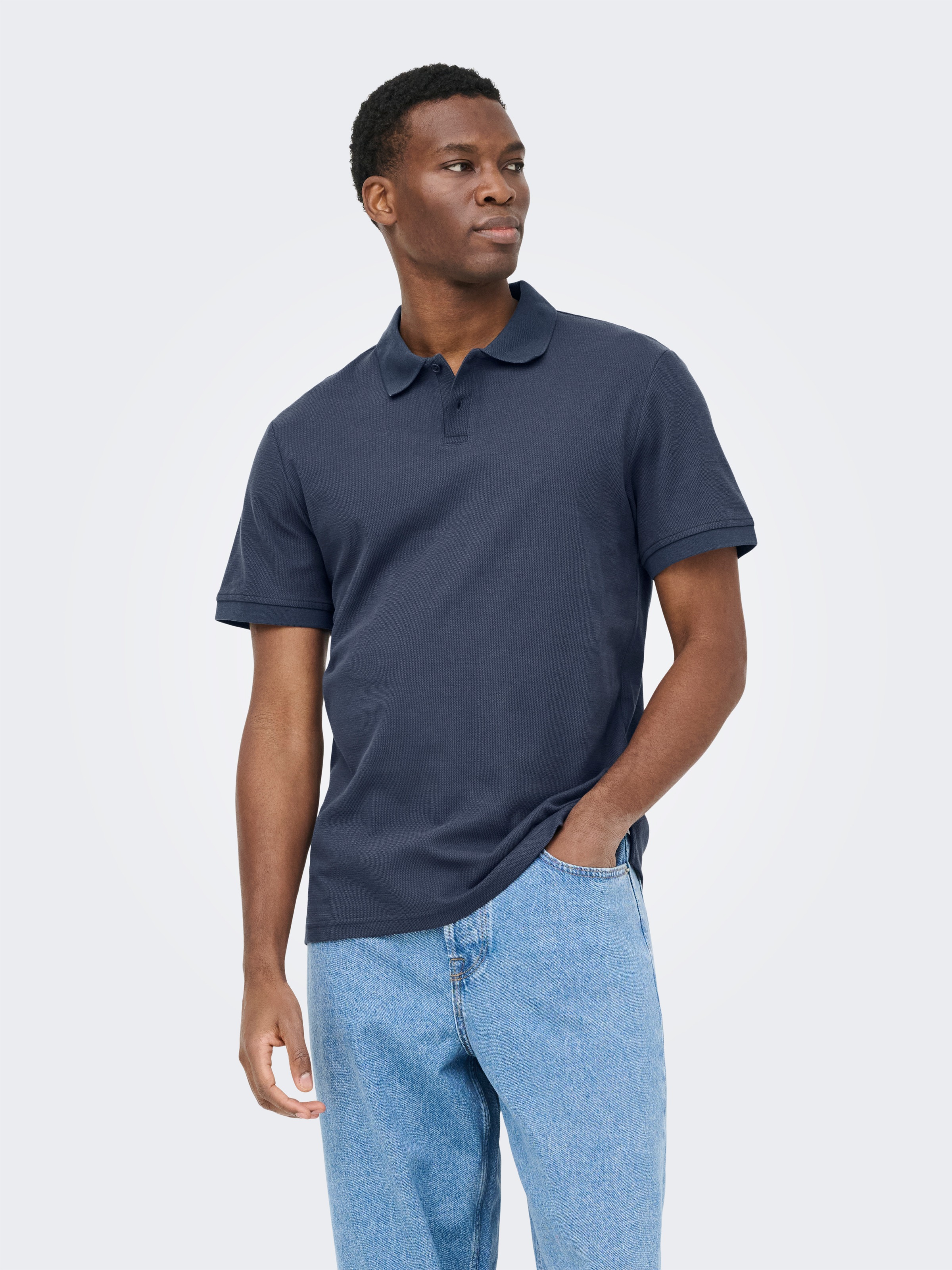 ONLY & SONS Polo »ONSBEN REG SS POLO SHIRT NOOS« coton, coupe régulière