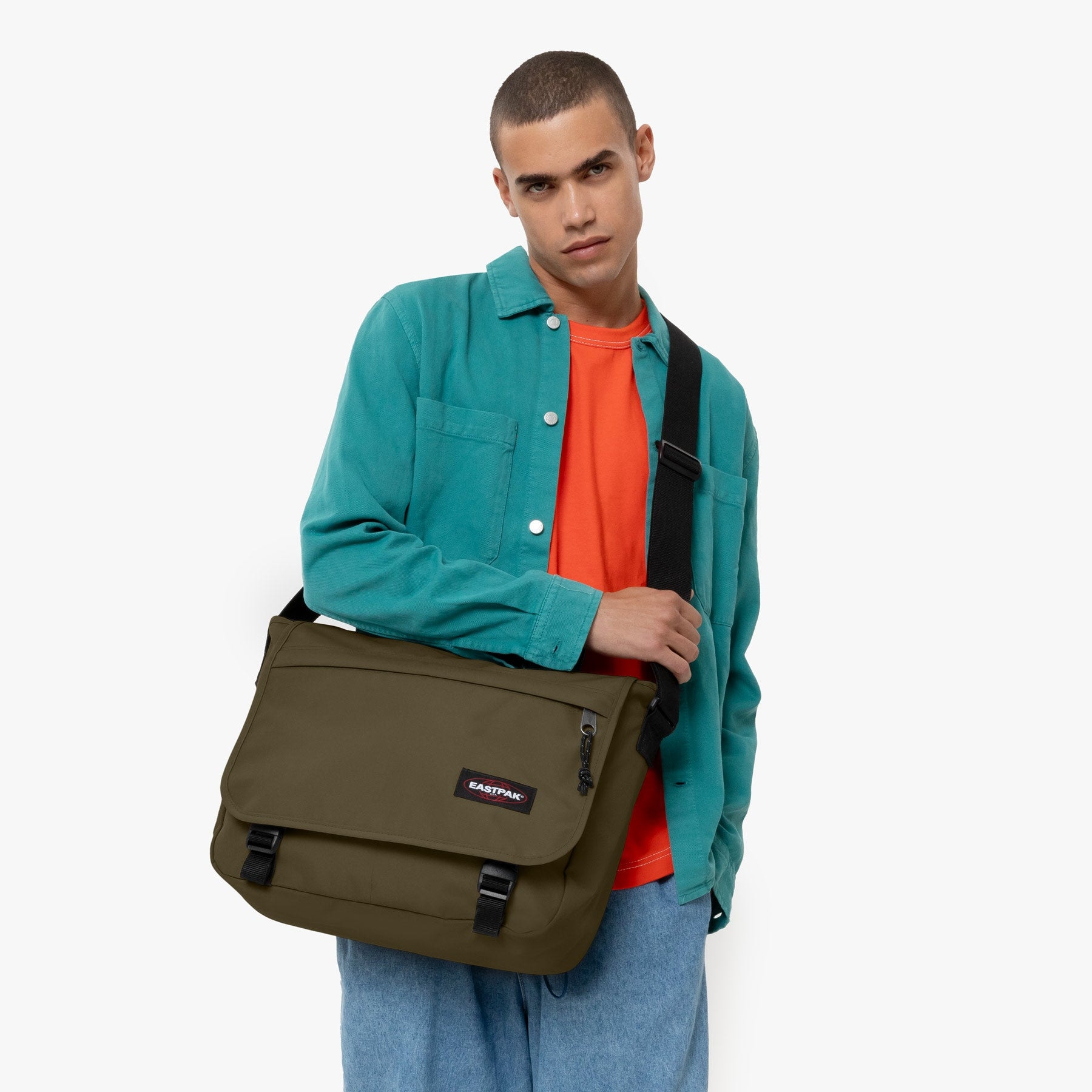 Eastpak Sac de messager »Delegate +« Umhängetasche Arbeitstasche Schultasche