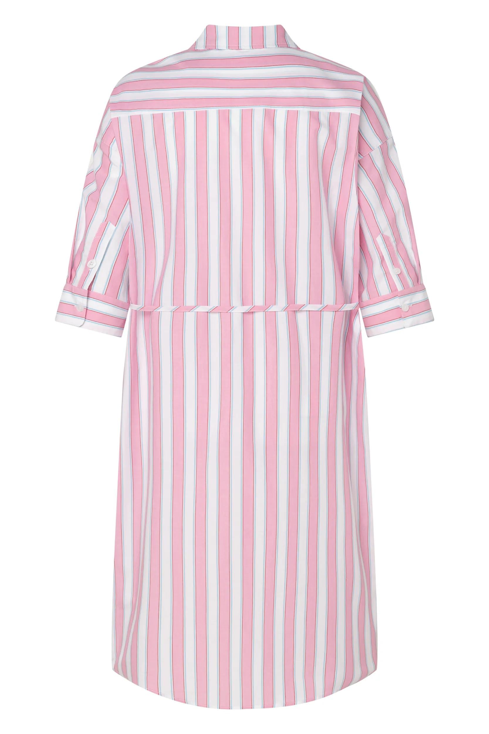 JOOP! Robe chemisier »Dua« Poche poitrine ligne classique en H, design rayé