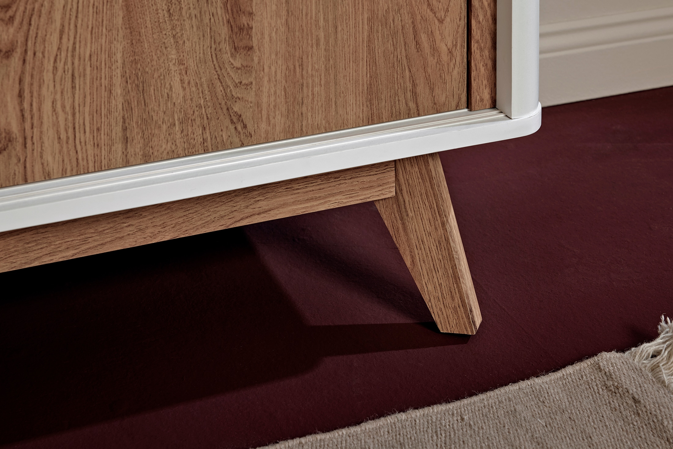 Jahnke Buffet »WAVE SBS 145« 1 cuis tlg. style rétro, avec 2 portes coulissantes, env. 148 cm