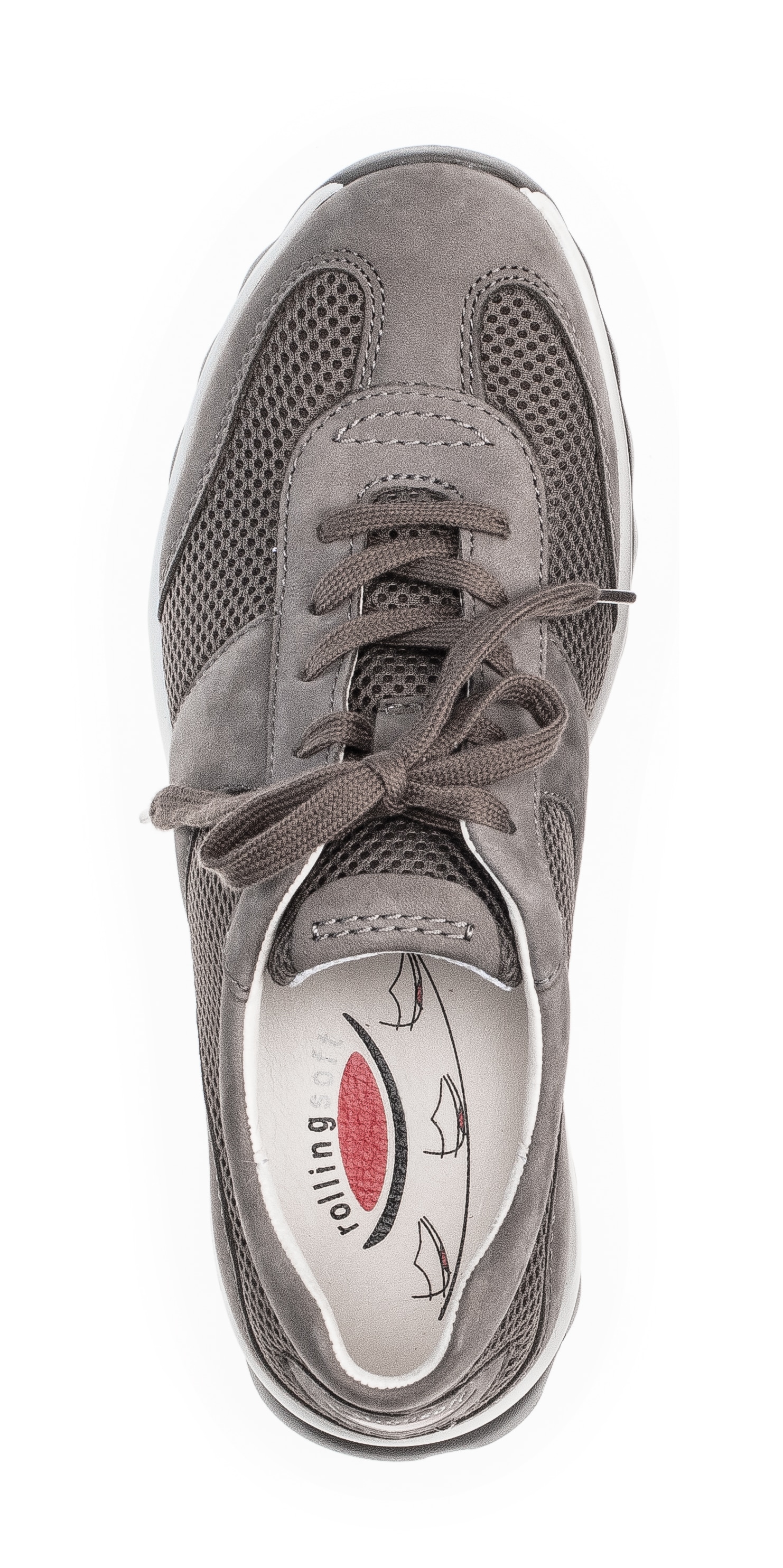 rollingsoft Sneakers  chaussure de loisir, chaussure basse, à lacets avec logo au talon
