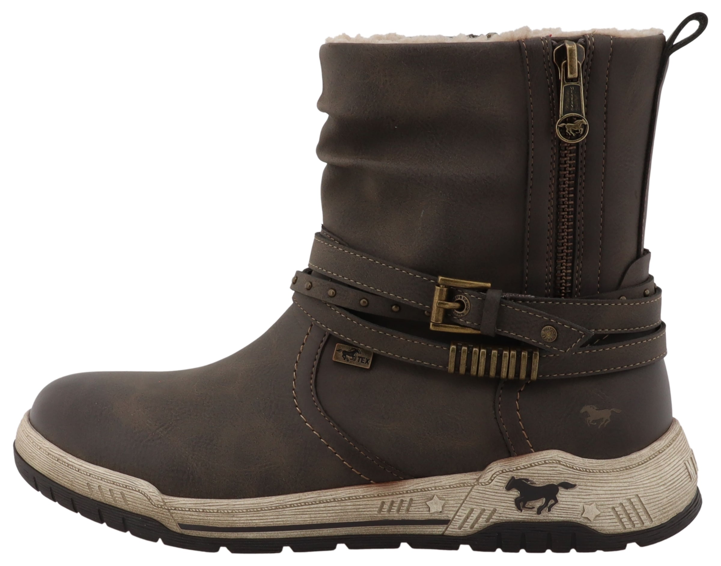 Mustang Shoes Bottes d'hiver »Ihana«  baskets, bottines avec fermeture éclair