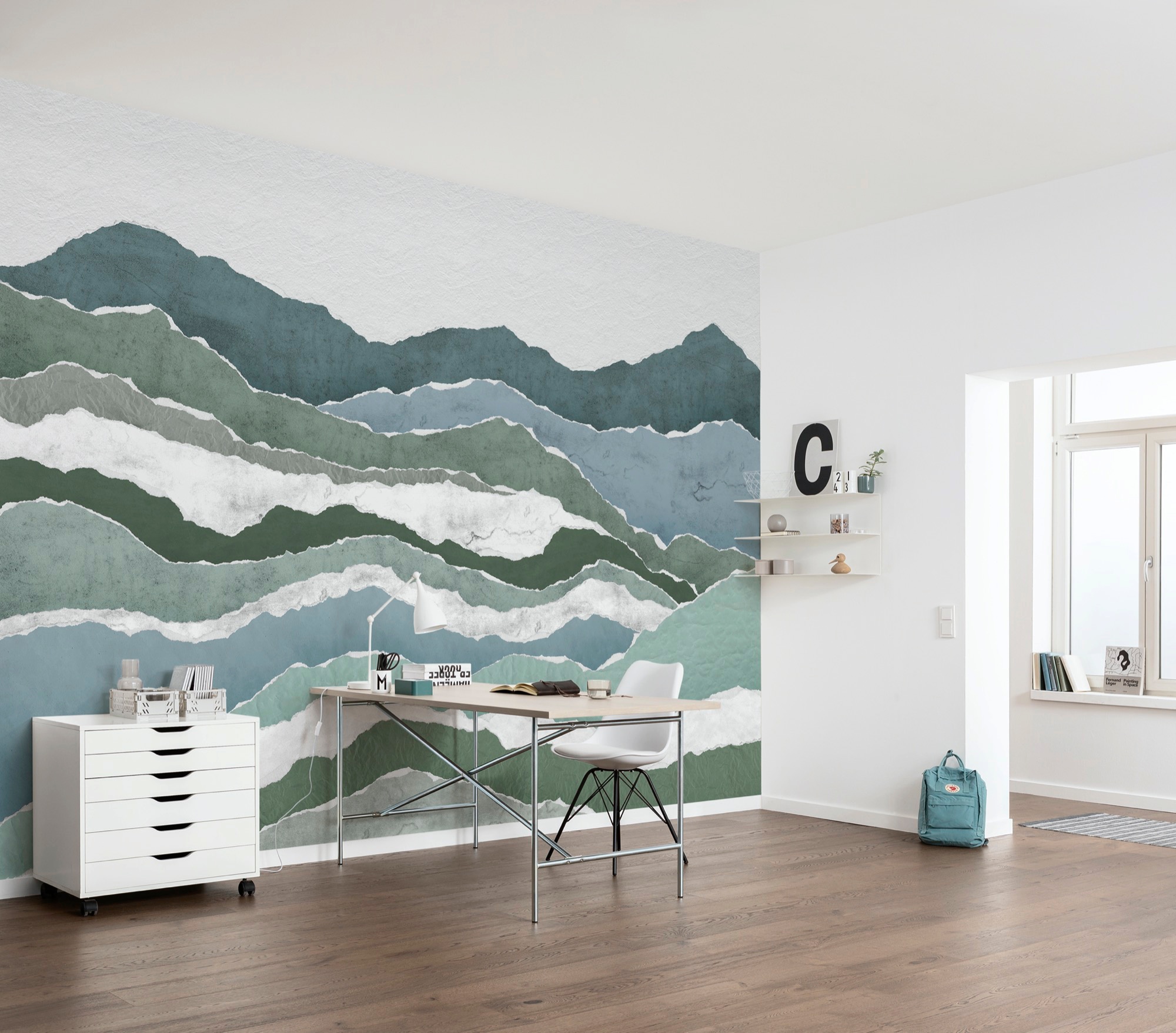 Komar Papier peint intissé »Digitaldruck Vlies -  Sierra - Grösse 400 x 280 cm« imprimé Wohnzimmer, Schlafzimmer