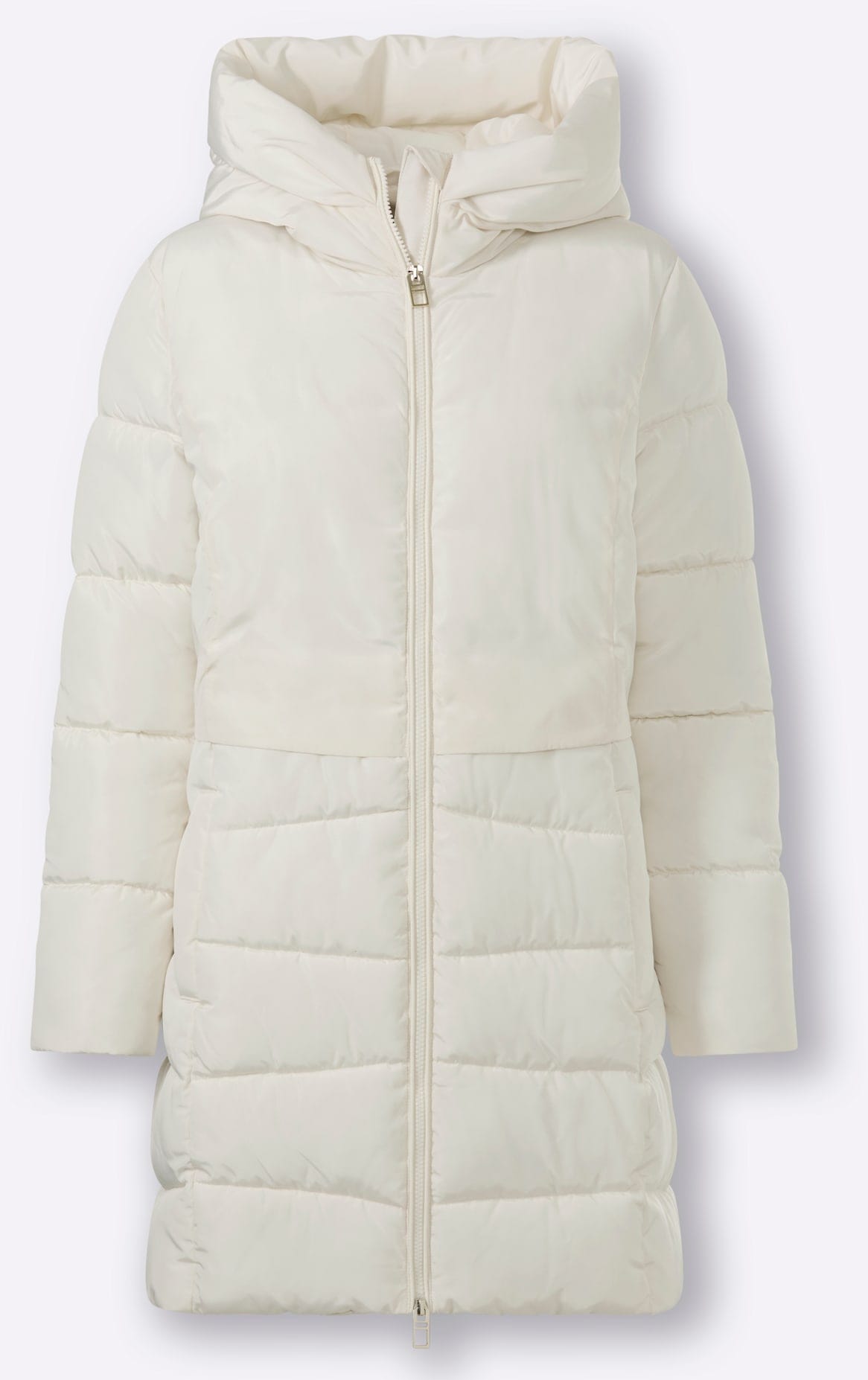 heine Langjacke mit Kapuze