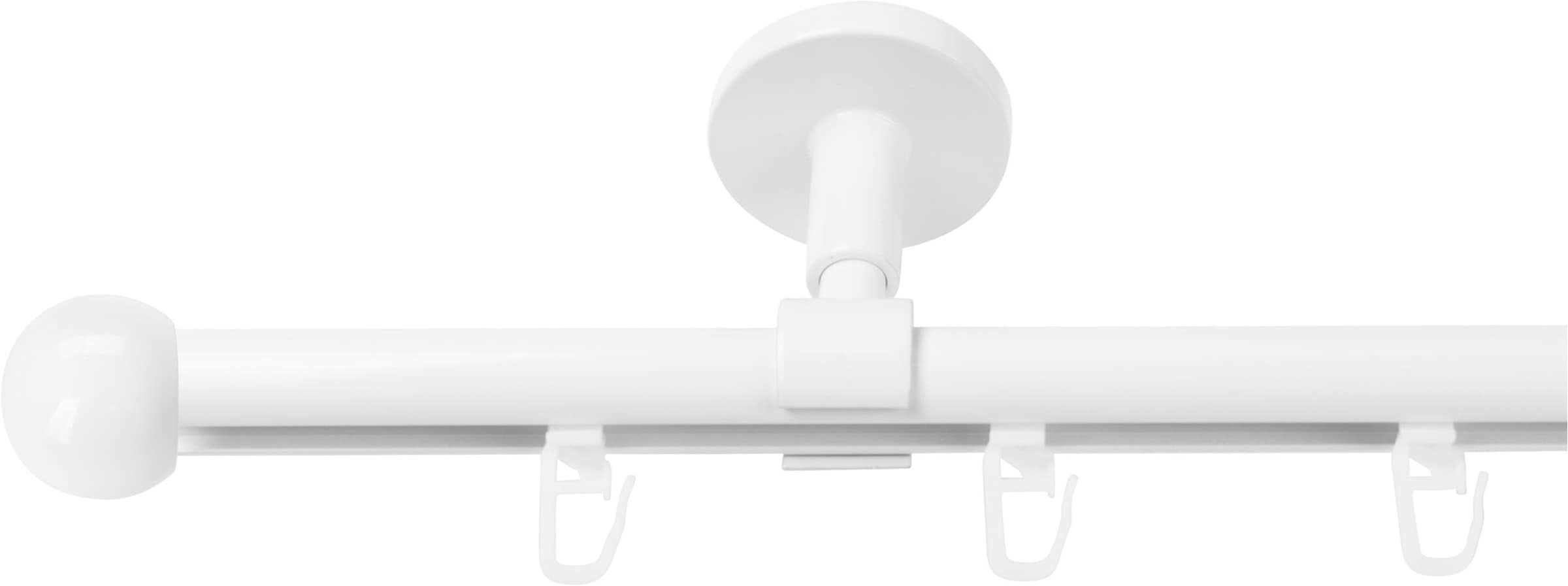 SN DECO GROUP Tringle à rideaux »Gardinenstange Innenlauf Strassburg Ø 19 mm, 1-läufig, Fixmass« Ø 19 mm Fixmass;kürzbar