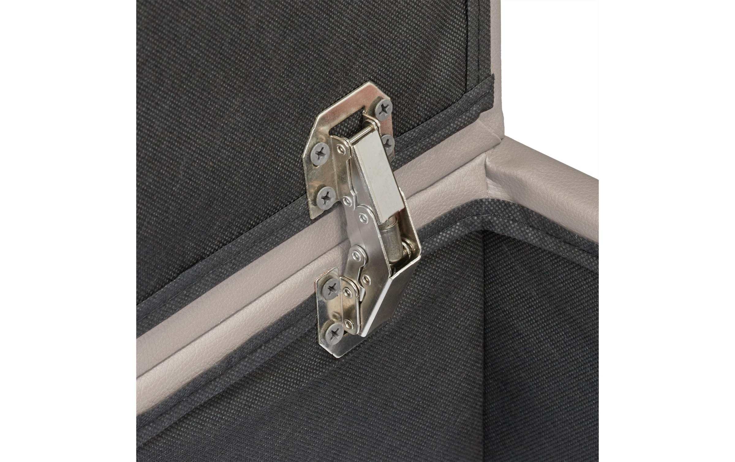 relaxdays Hocker »Hellgrau«