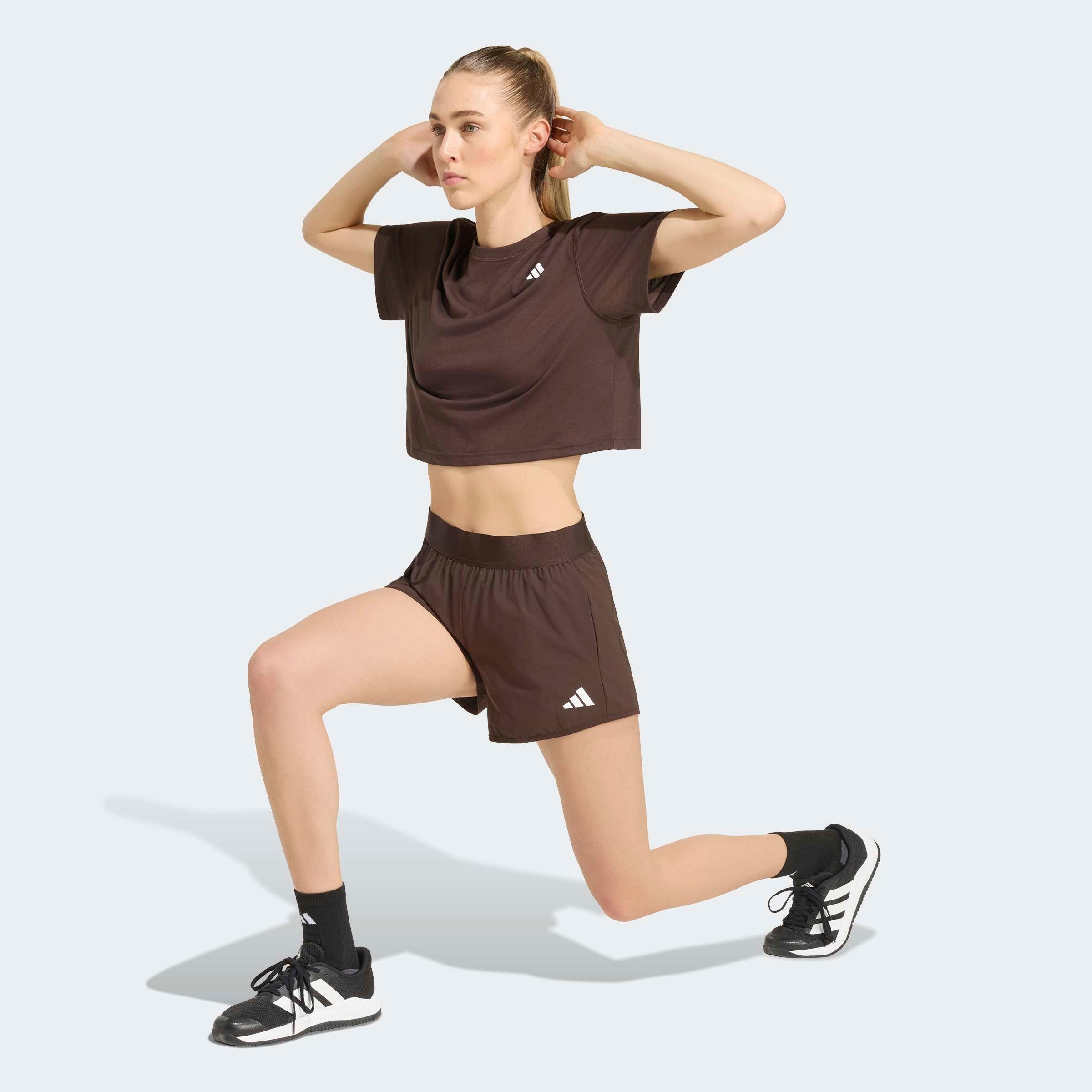 adidas Performance Short »PACER WORKOUT FLEX GEWEBTE«  pour adultes, style sportif, sans fermeture, avec Climacool®