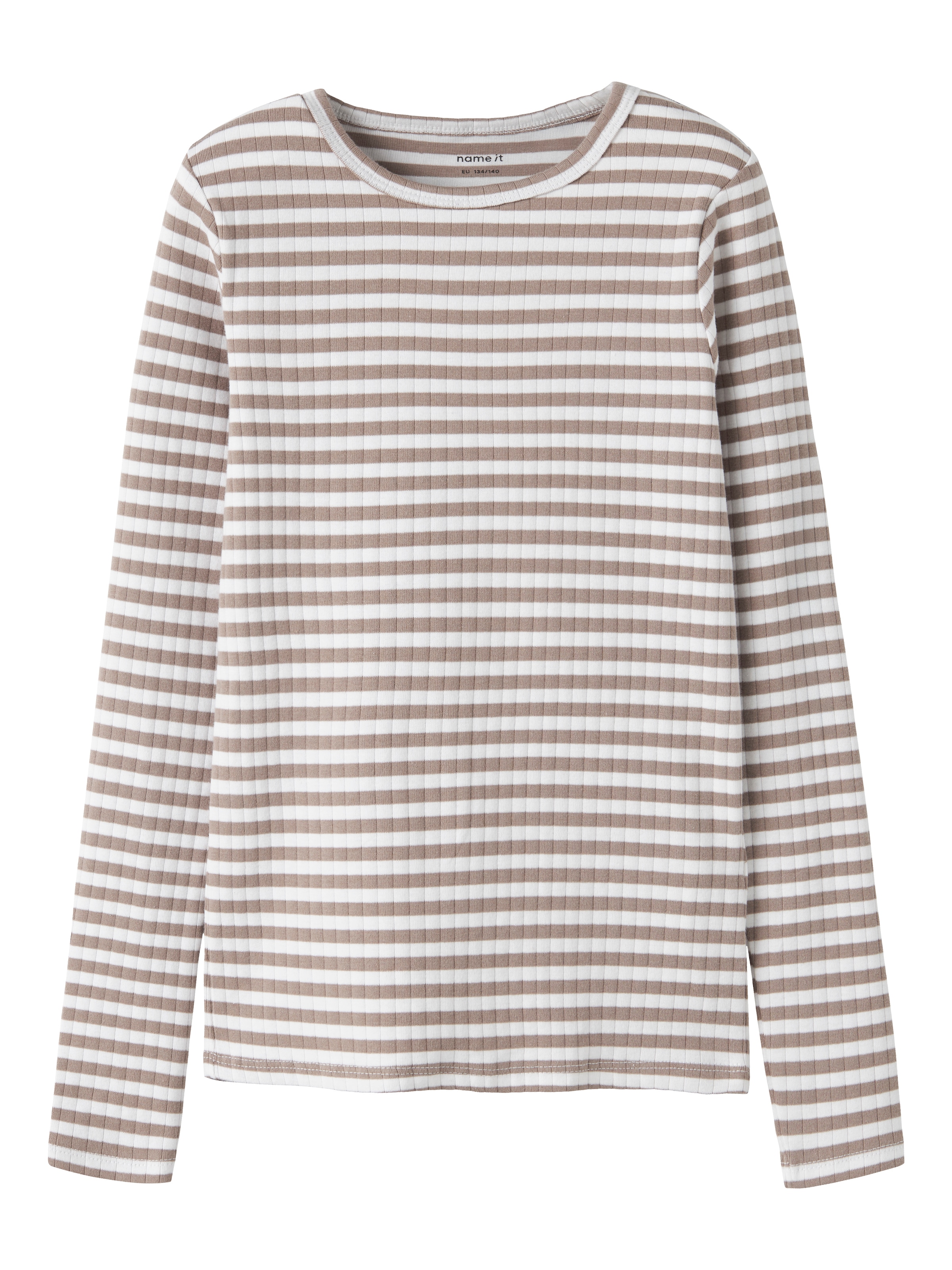 Name It T-shirt à manches longues »NKFSURAJA XSL LS TOP NOOS« superbe look rayé en qualité côtelée