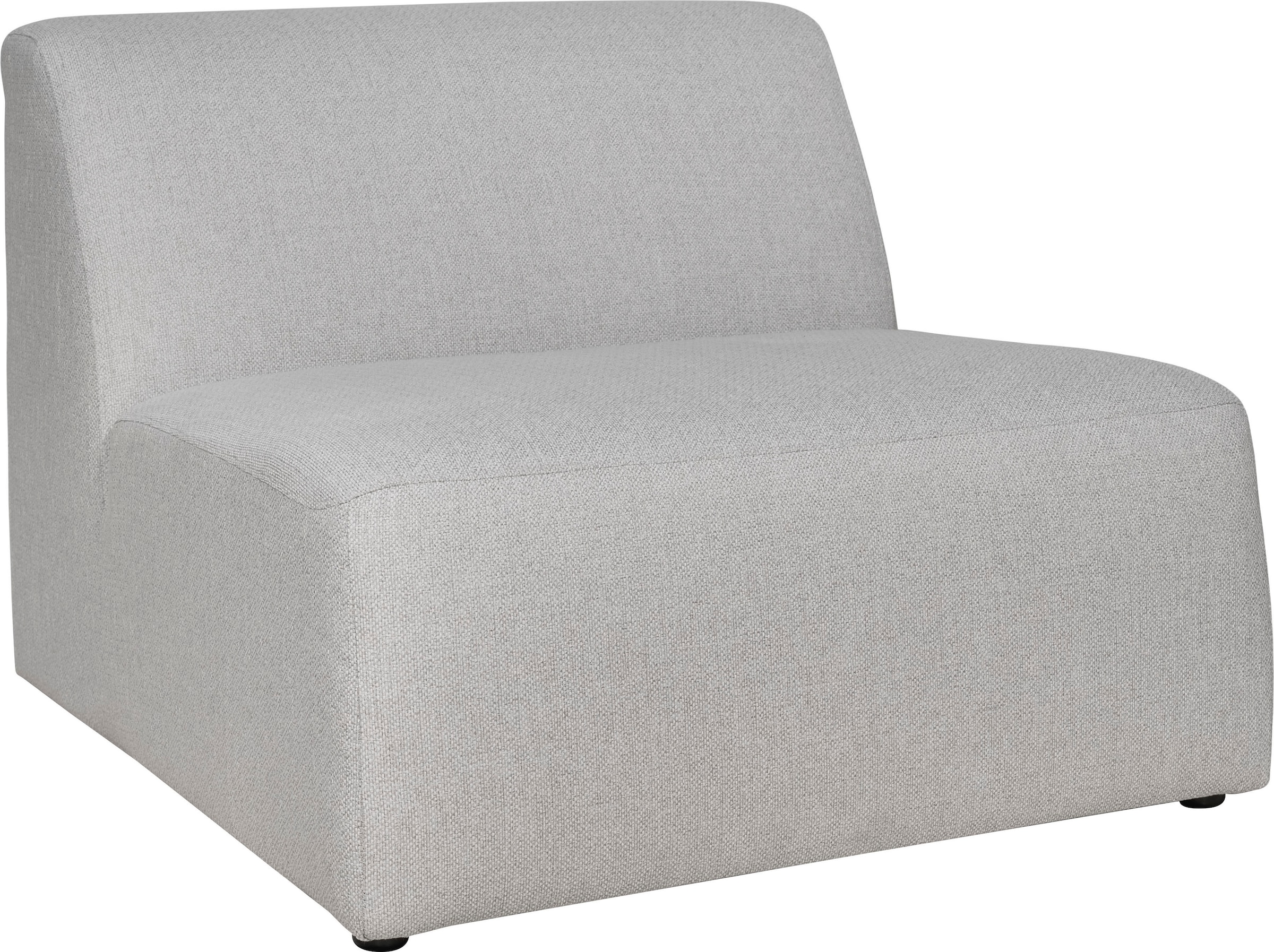 GOODproduct Élément central de canapé »Koa, Sofamodul, passend zur Serie KOA,« in Webstoff, weicher Lounge-Sitzkomfort