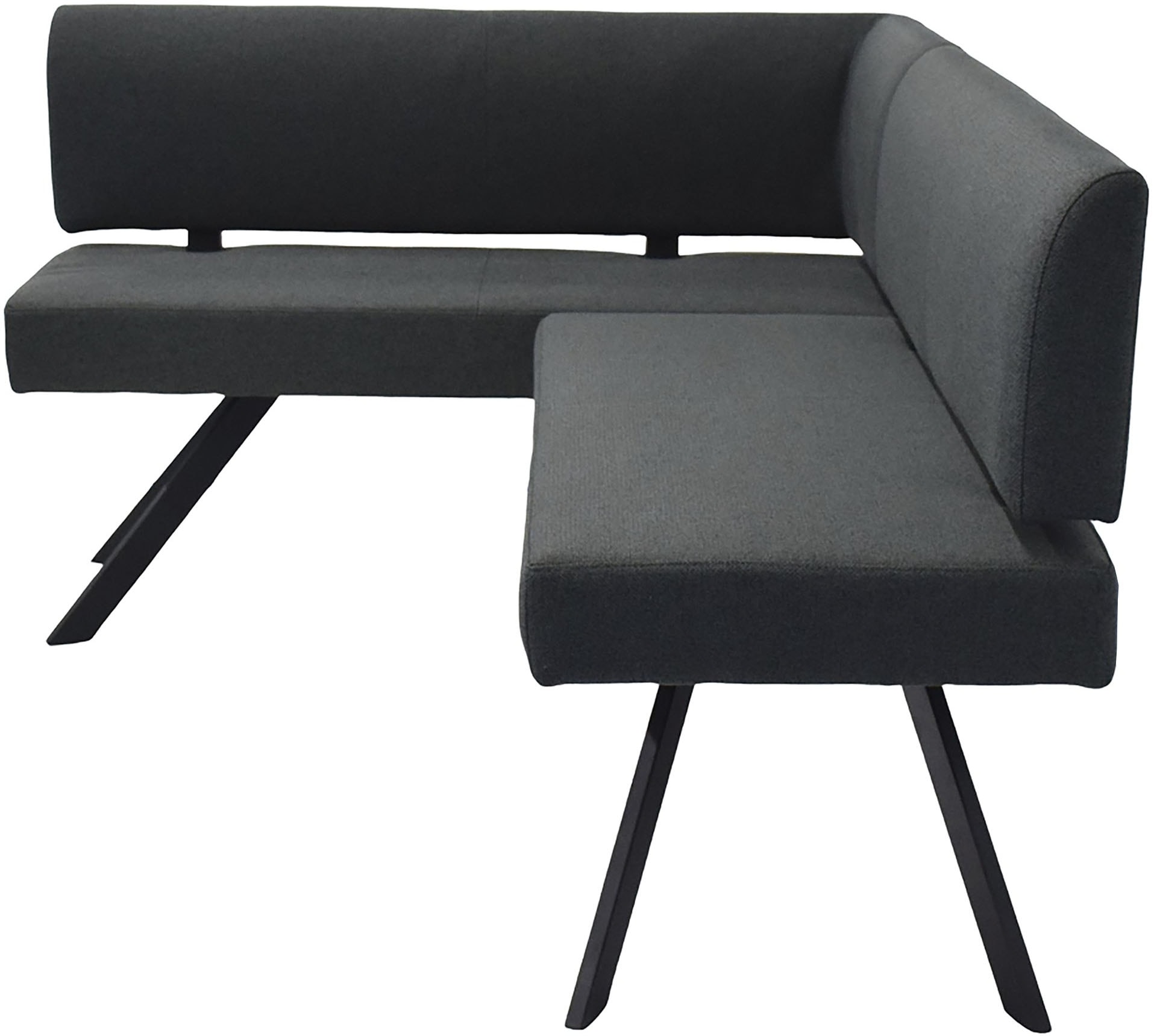byLIVING Banc d'angle »TORONTO« Webstoff, bis 160 kg, Taschenfederkern, 4-Fussgestell, 3 Sitzplätze