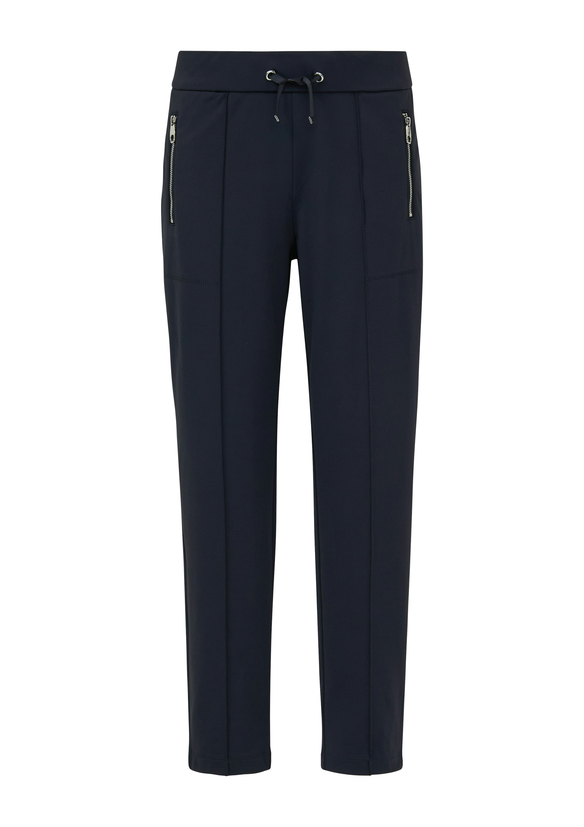 s.Oliver BLACK LABEL Pantalon en tissu  avec cordon de serrage