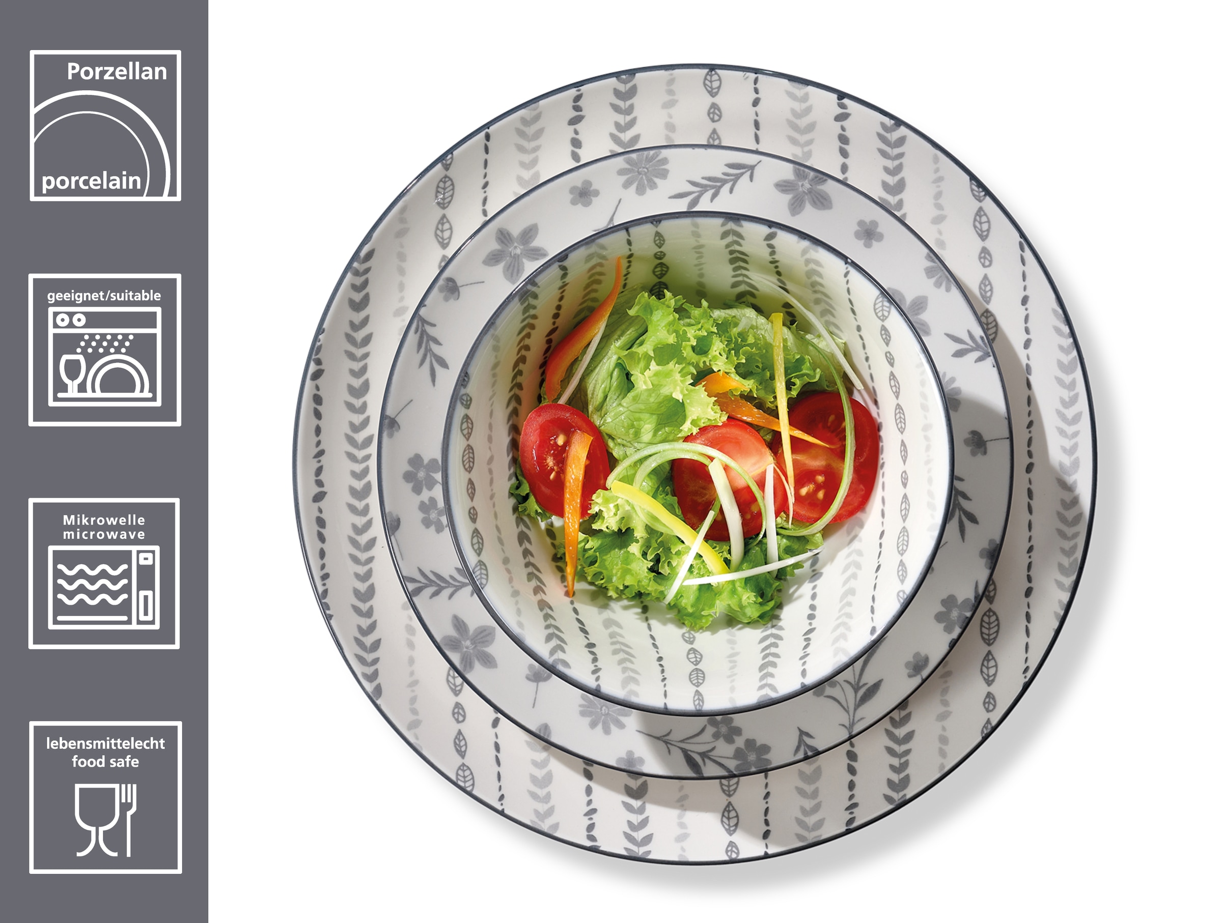 Ritzenhoff & Breker Kombiservice »Sendai« florale, graphische Muster