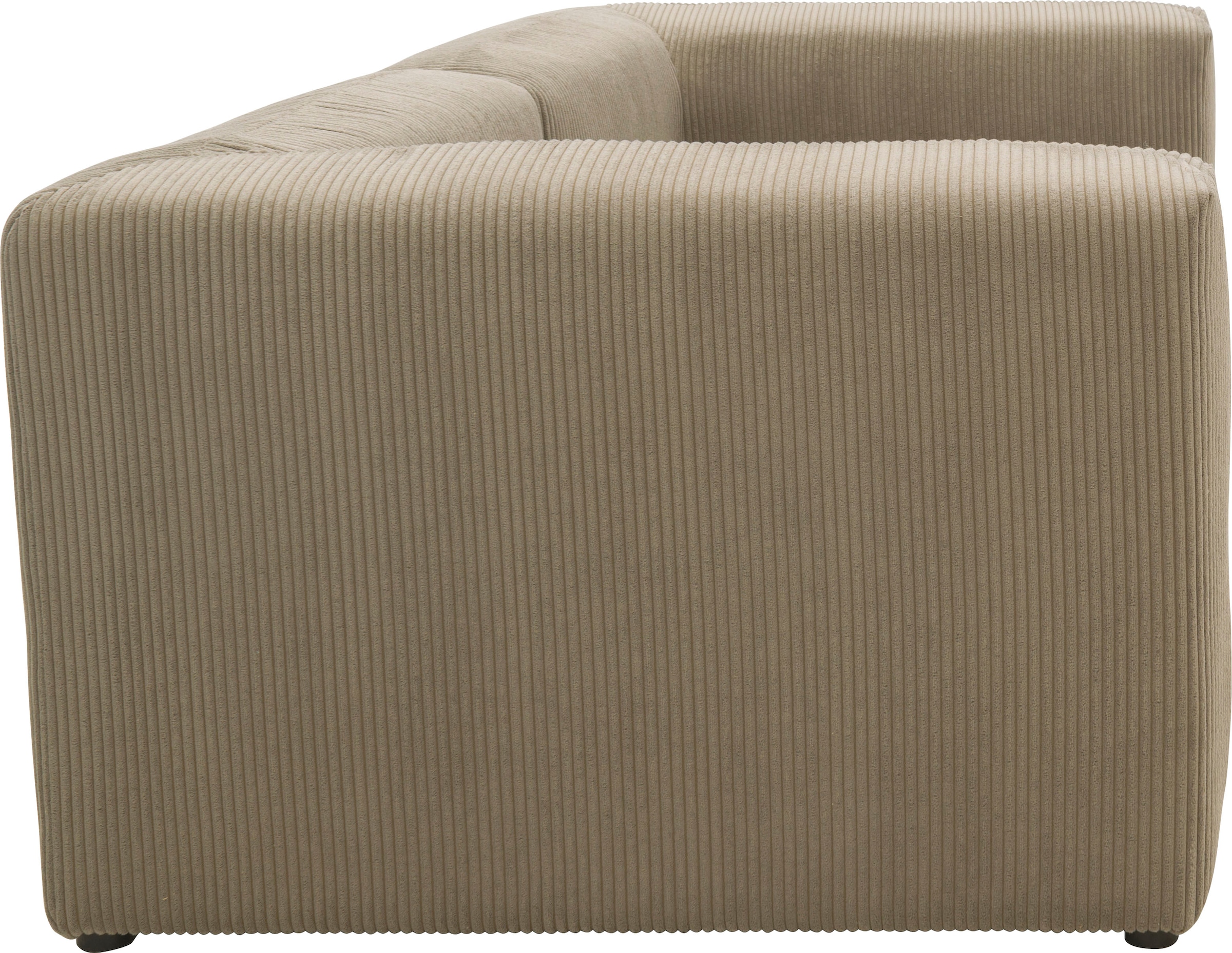 RAUM.ID 2-places »Gerrid« im Cordbezug, bestehend aus zwei Eckelementen