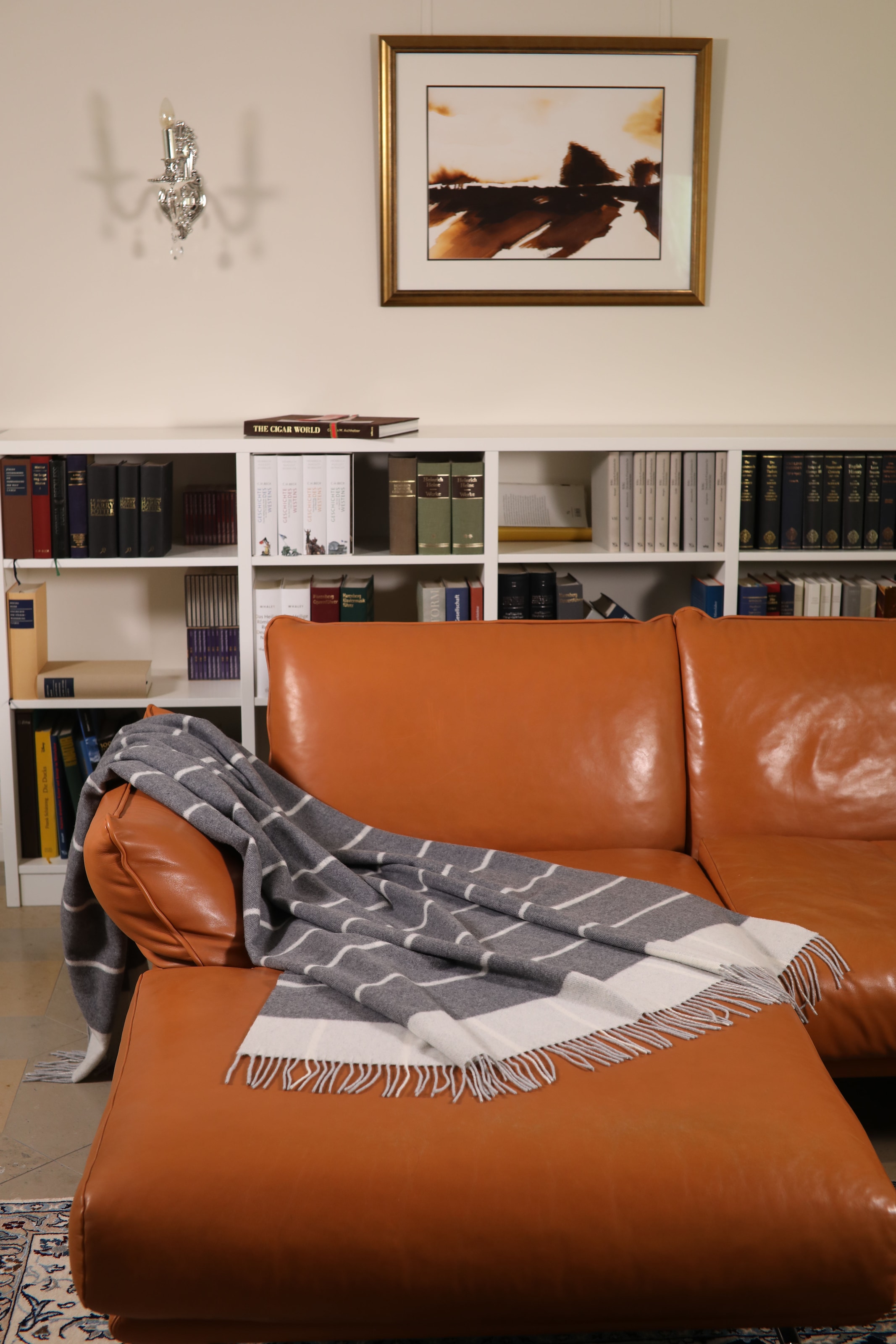 CASATEX Plaid »Harry Grigio Medio« elegantes Design, grosse Karos