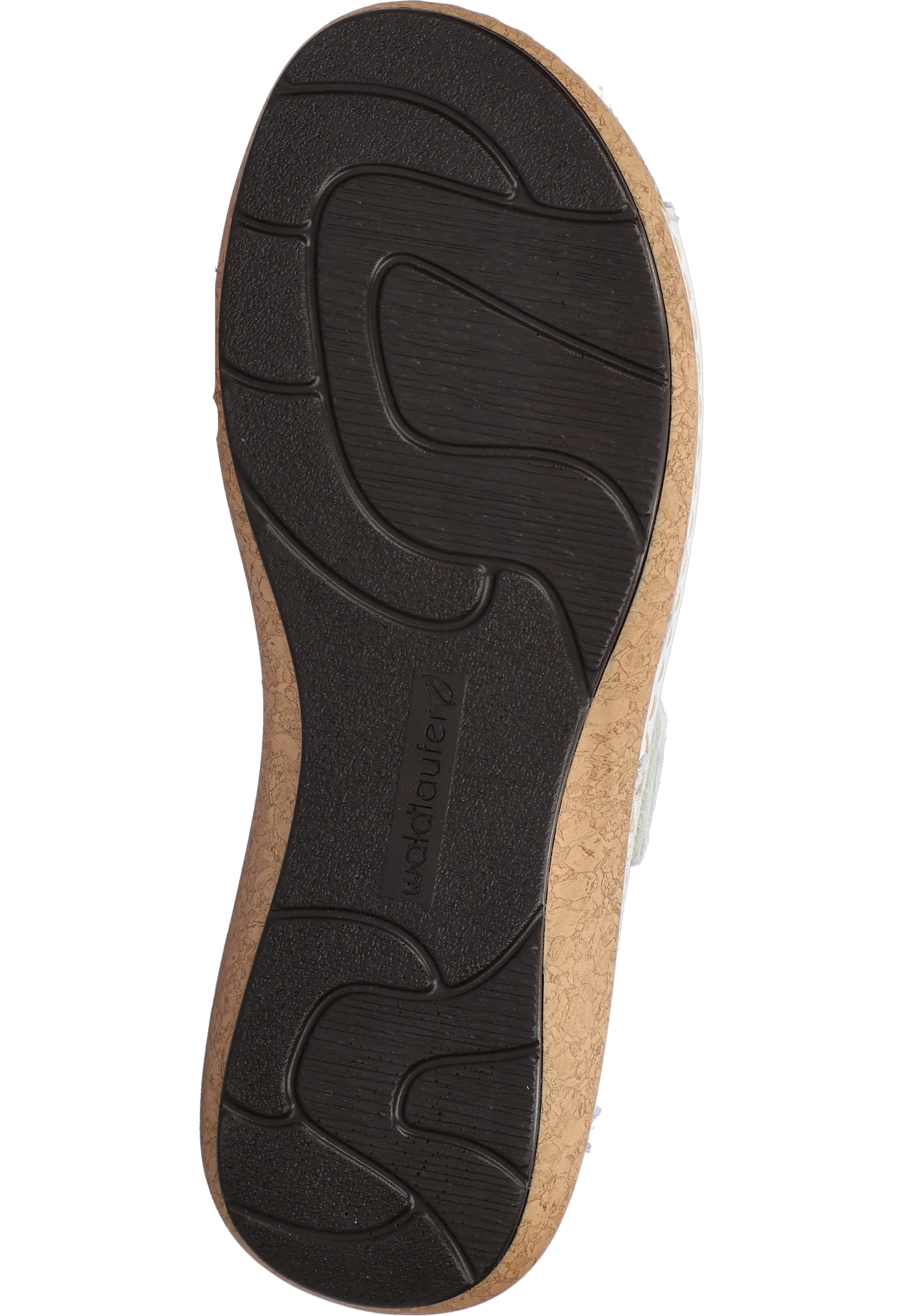 Waldläufer Sandale »K-HELIETT«  Chaussure d'été, sandale compensée, look métallique, en largeur extra K