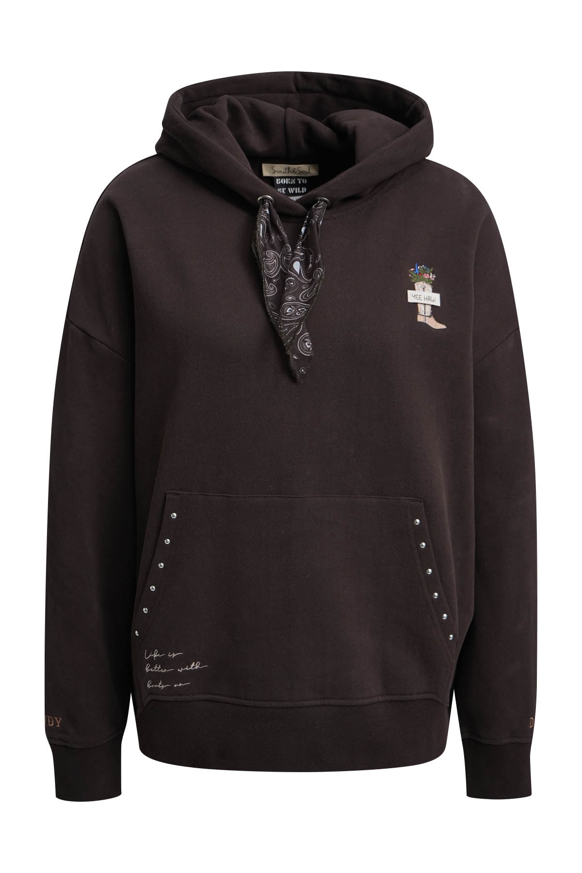 Smith & Soul Hoodie , im Oversize Fit, Baumwollmix
