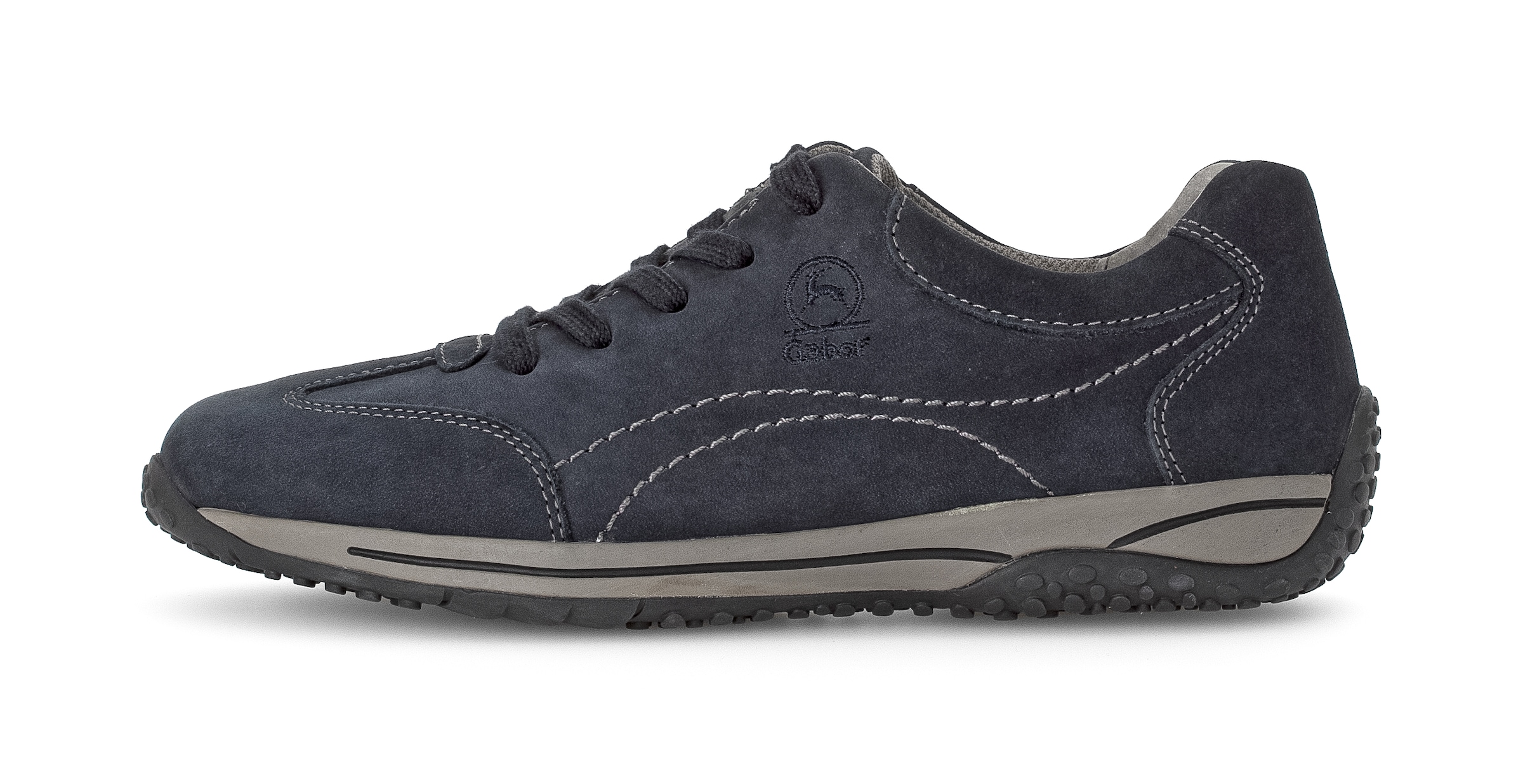 Gabor Schnürschuh »FLORENZ«  mit kontrastfarbenen Ziernähten, Freizeitschuh, Halbschuh, Schnürschuh