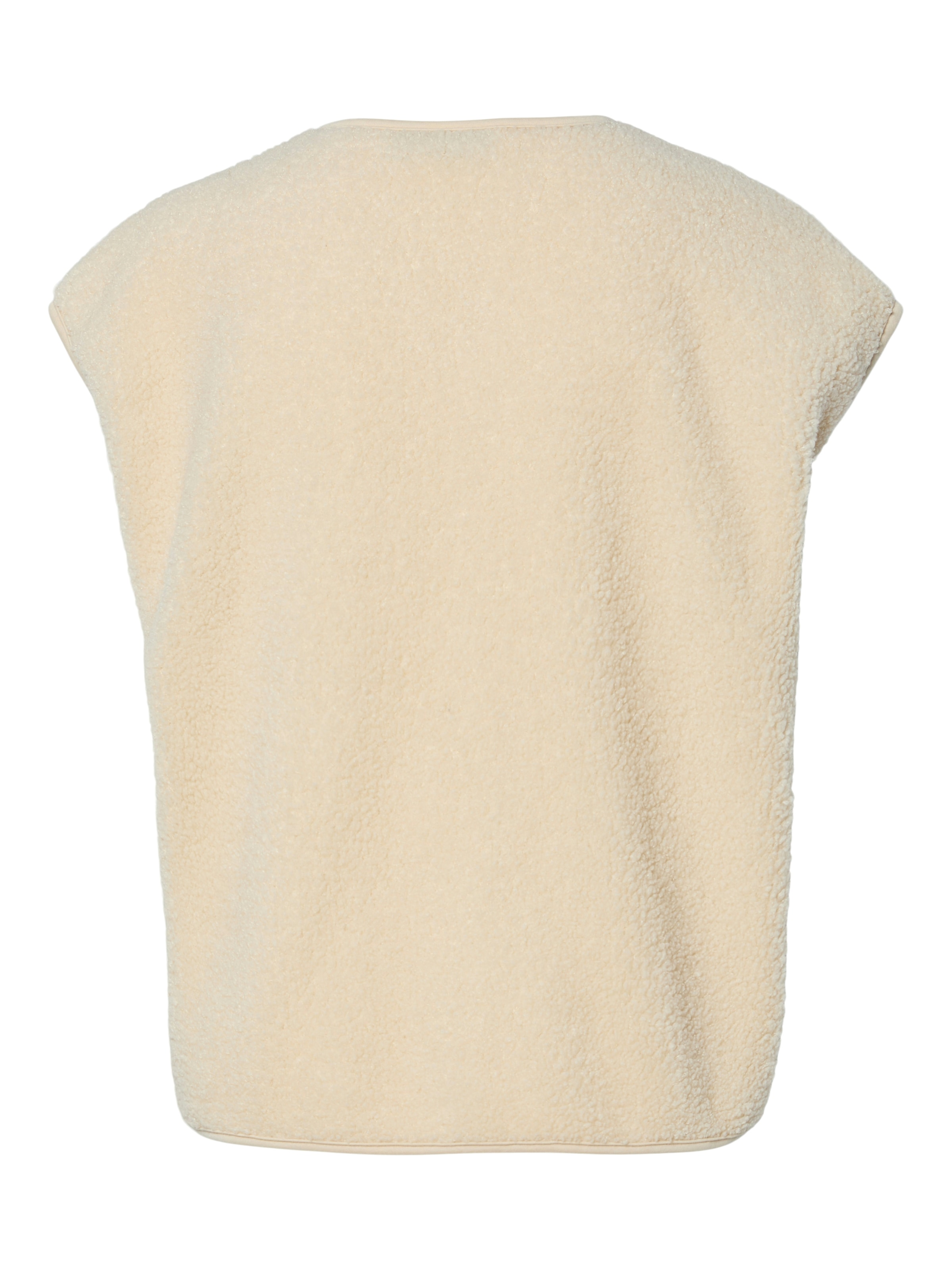 pieces Gilet en peluche »PCKATTY TEDDY VEST NOOS BC« Fibre synthétique, peluche