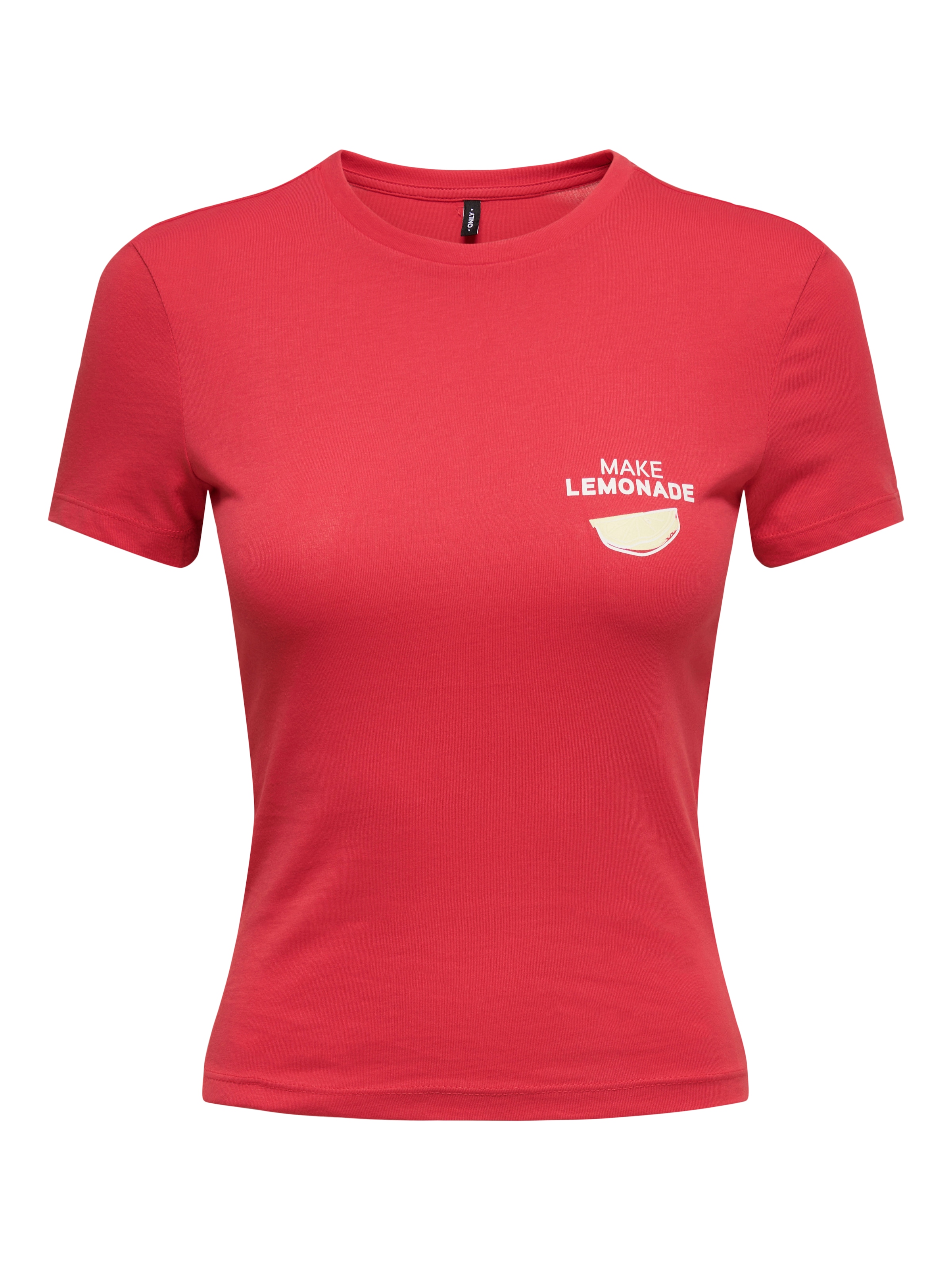 ONLY T-shirt »ONLVIVVI S/S TEE BOX JRS« Baumwolle, Rundhals