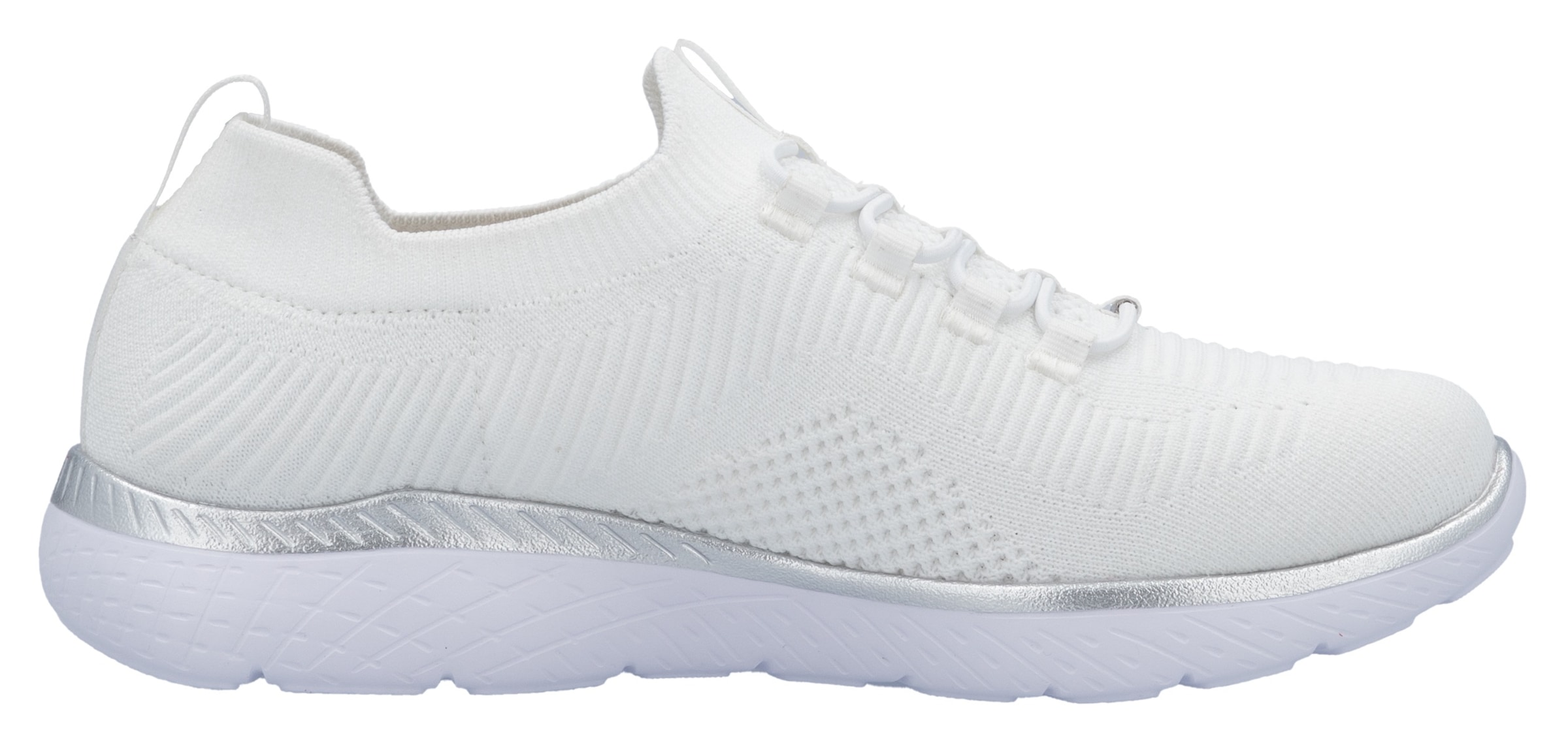 RIEKER Sport Slip-On Sneaker  , Slipper, Freizeitschuh, Schlupfschuh mit Elastik-Einstieg