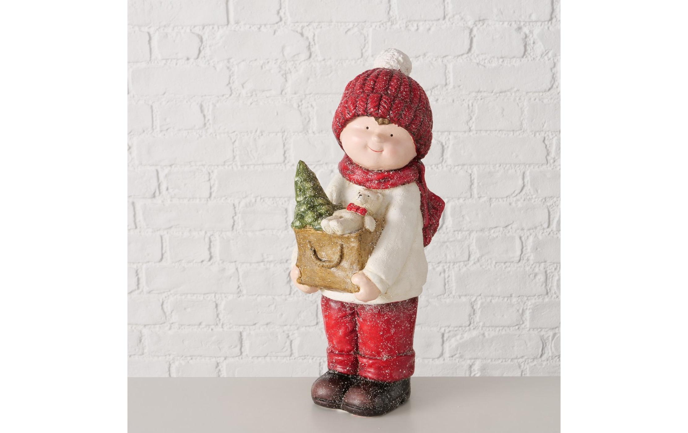 BOLTZE Weihnachtsfigur »Rubie Kunststoff, 16 x 44 cm«