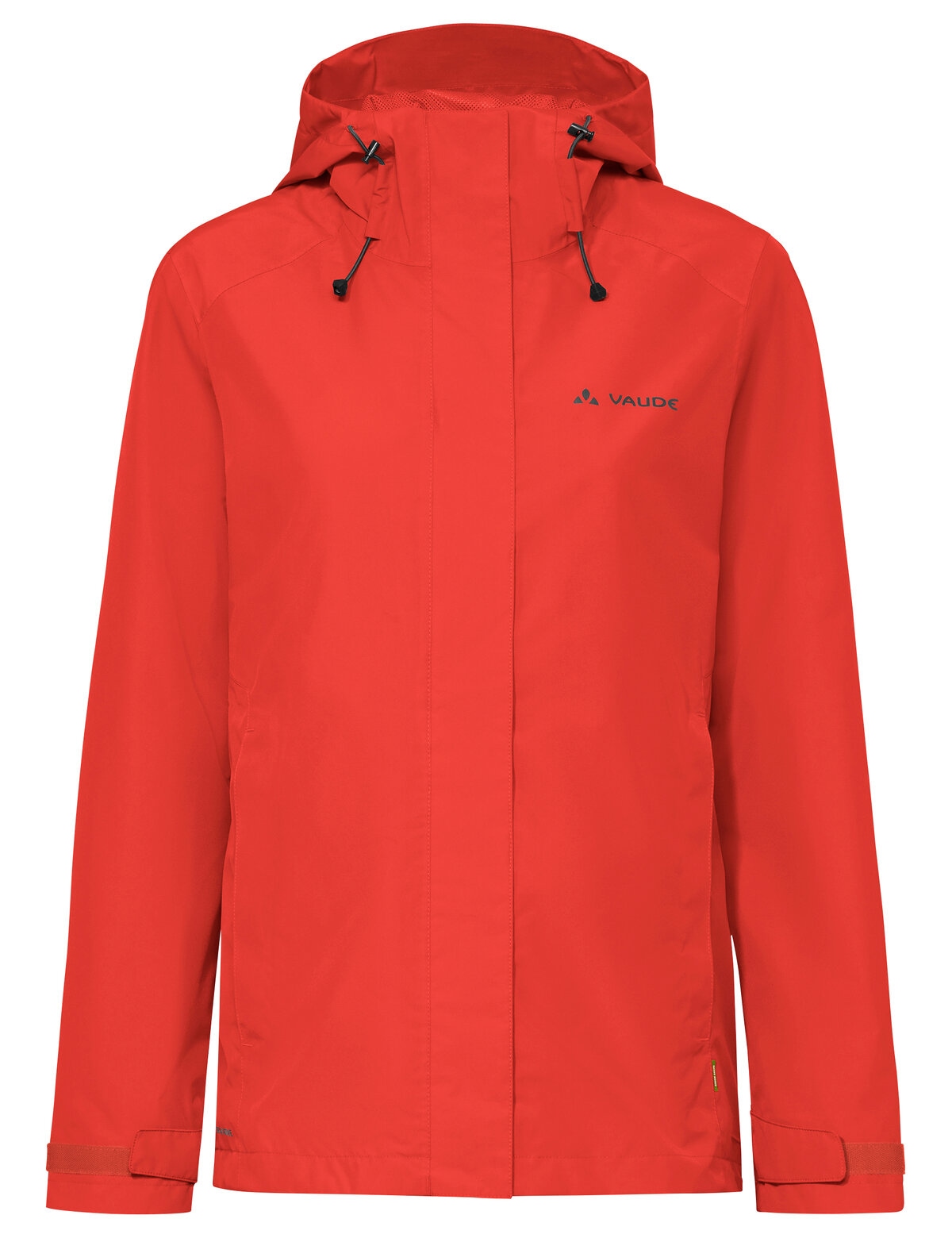 VAUDE Veste de pluie »WOMEN'S STRATHCONA JACKET« avec capuche avec capuche à cordon, imperméable, coupe-vent, respirant,
