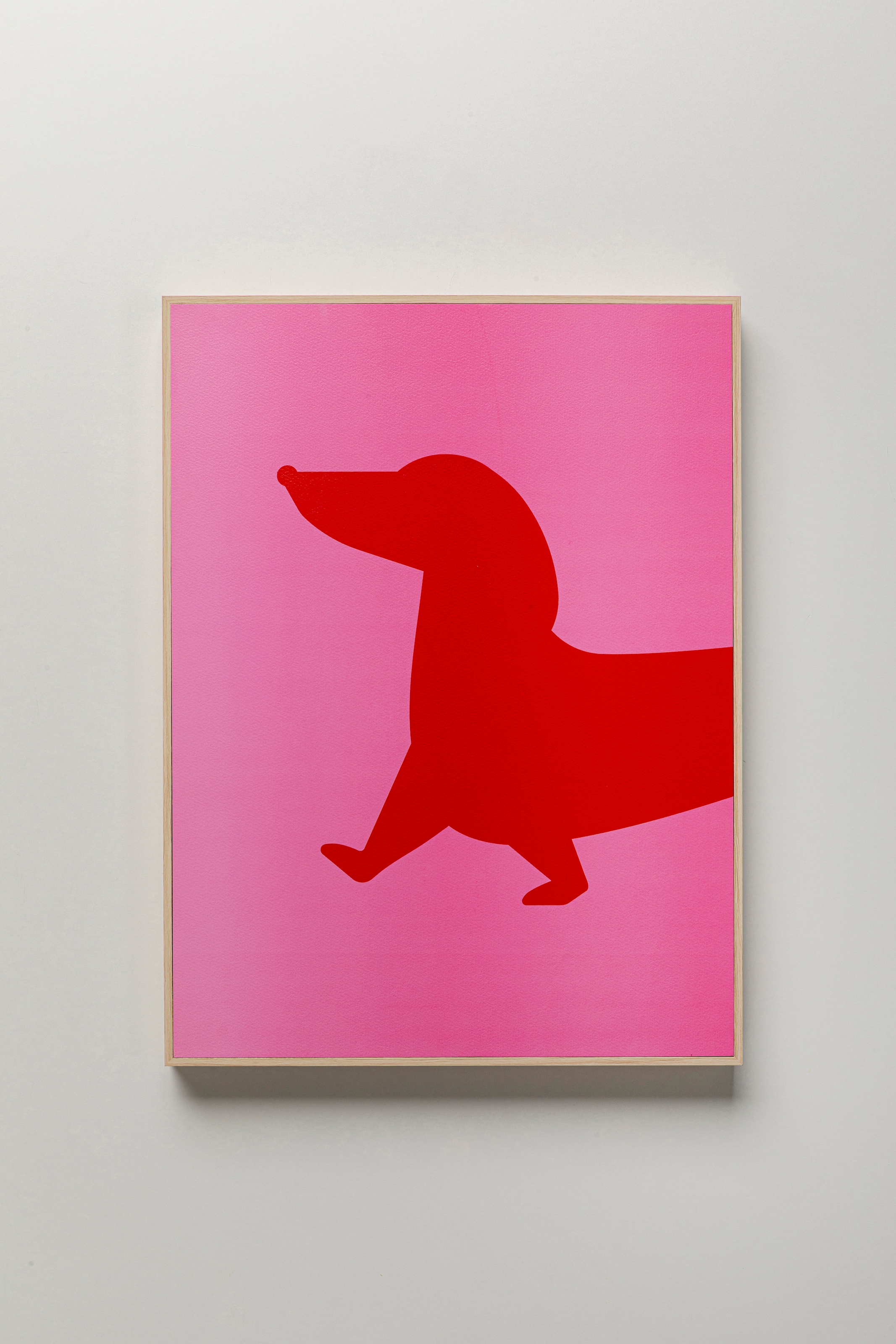 Kare Design Tableau avec cadre »Gerahmtes Bild Dog Frankie (2/Set)«