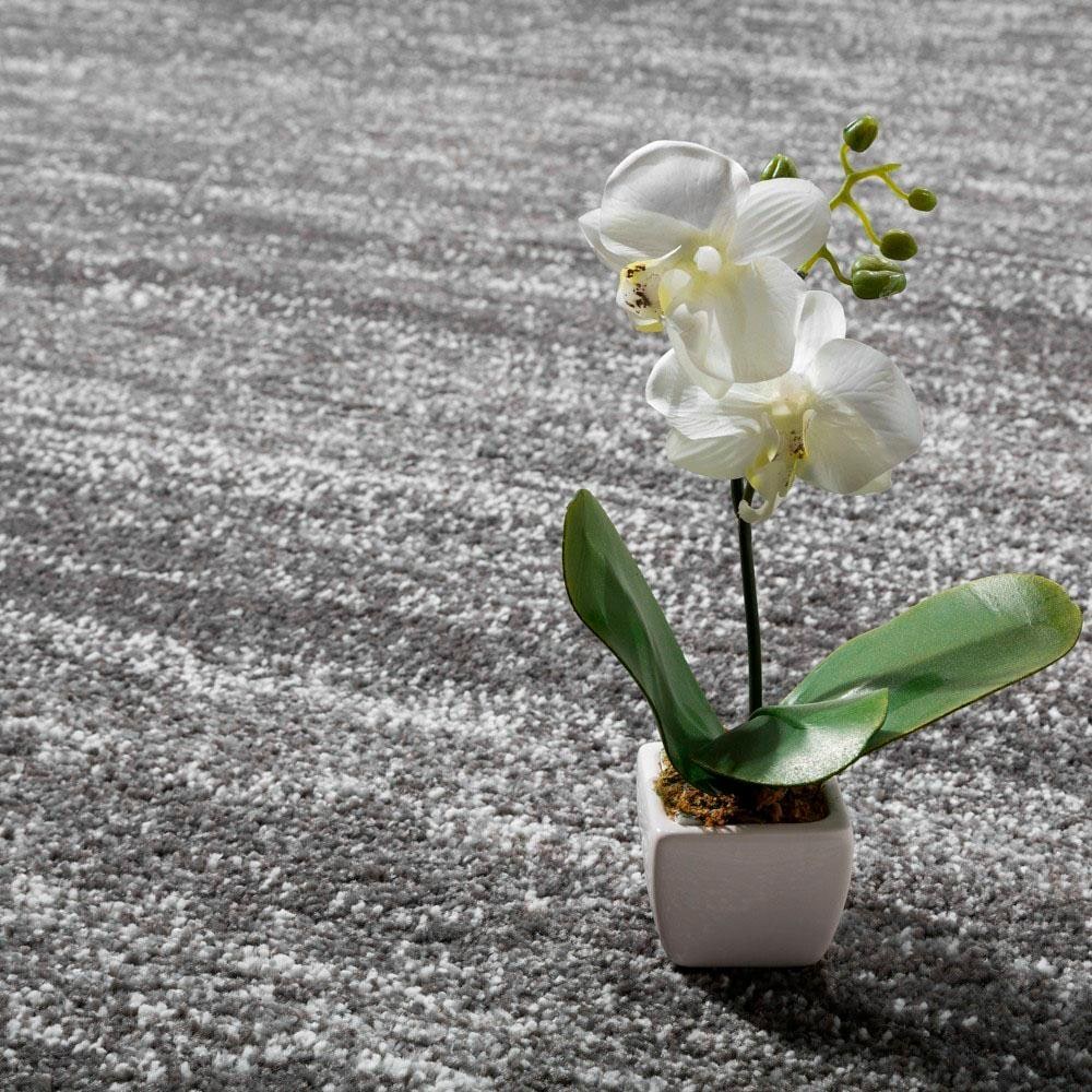 Paco Home Läufer »ECE 900« rechteckig 15 mm Höhe Teppich-Läufer, Kurzflor, melierte Optik, ideal im Flur & Schlafzimmer