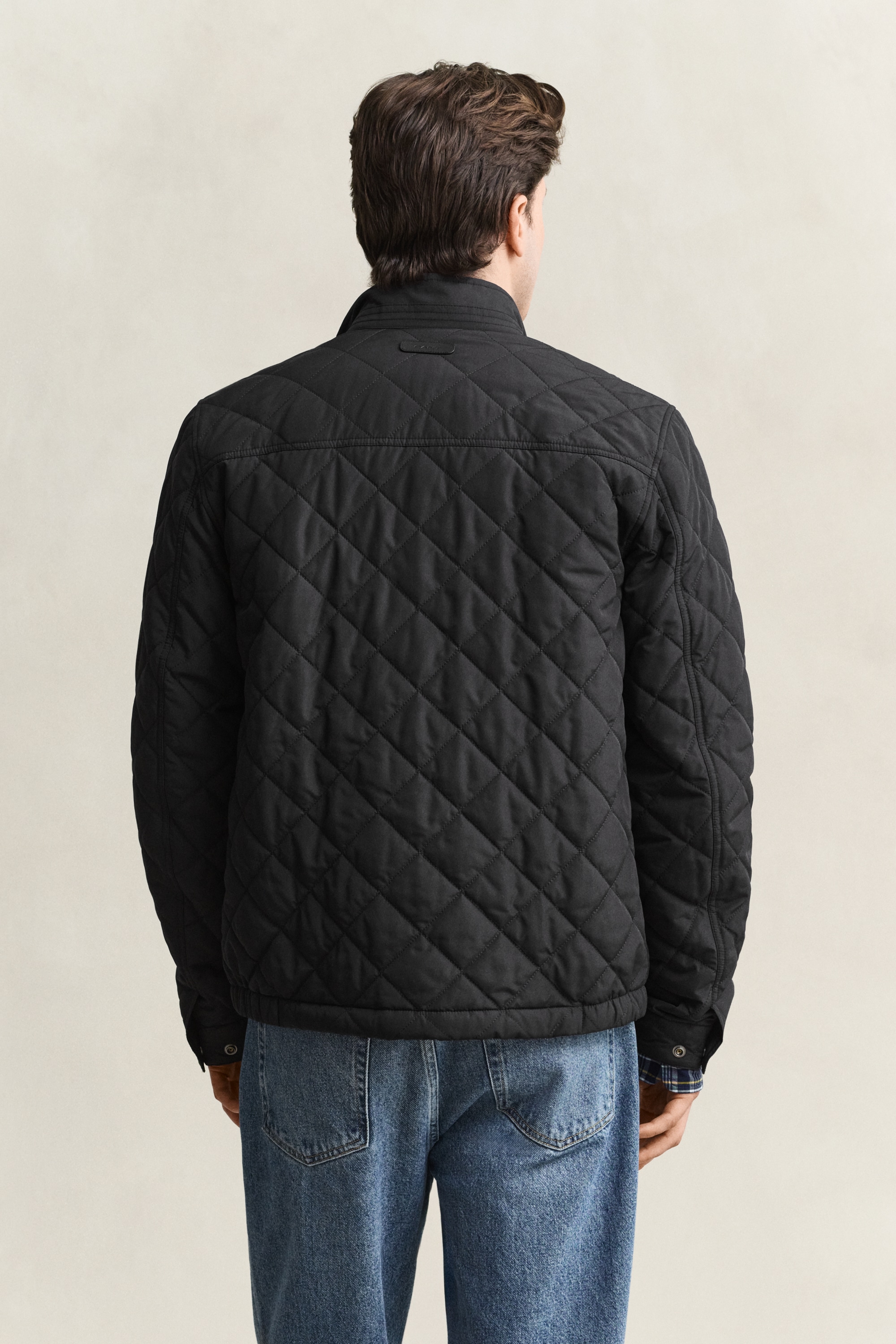 Gant Veste matelassée »CLASSIC QUILTED JACKET« sans capuche coupe régulière avec col montant