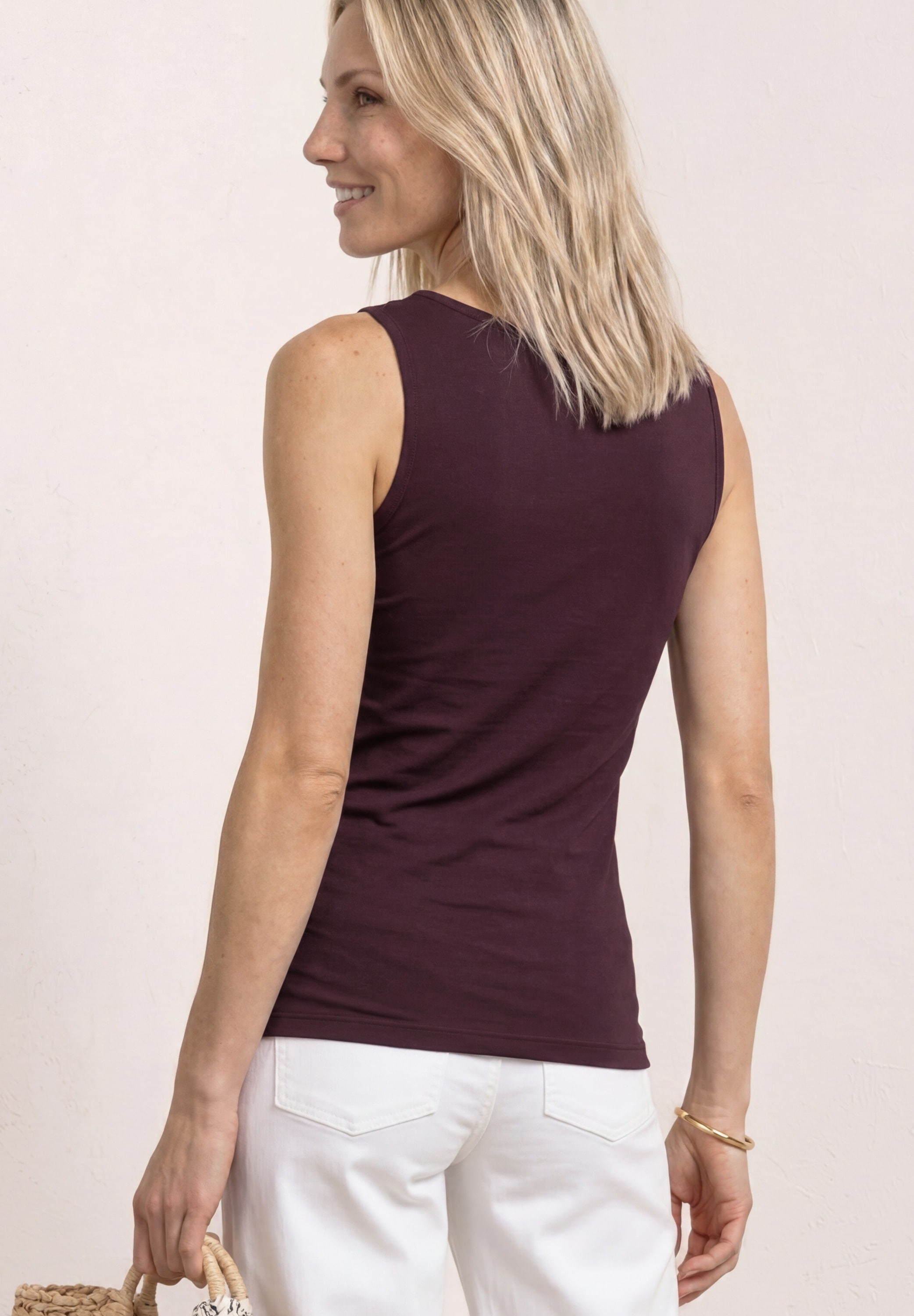 STREET ONE Tanktop »Style Anni« mit Stretchanteil