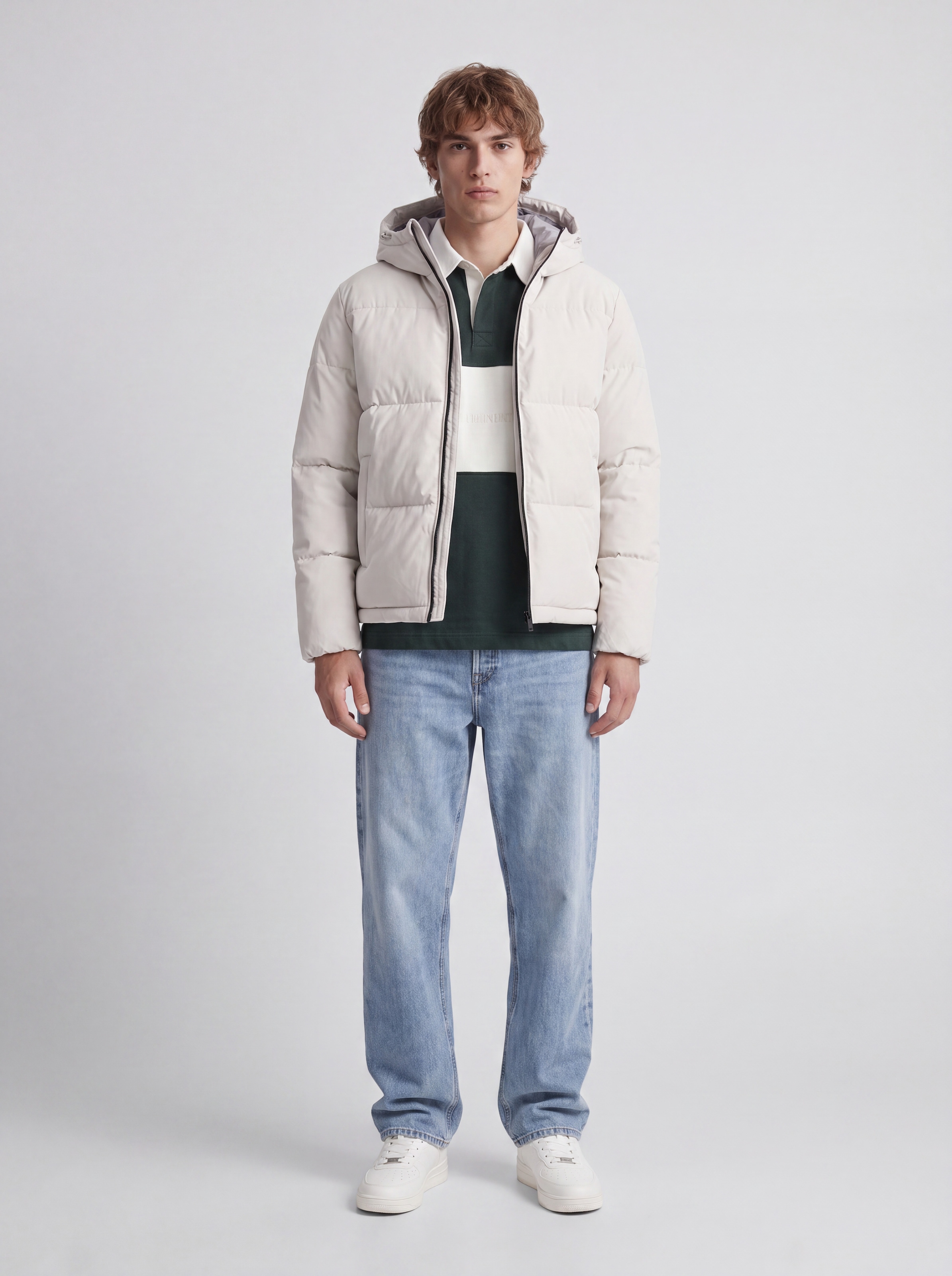 Jack & Jones Veste matelassée »JJGALAXY PUFFER JACKET« fibre synthétique, coupe régulière