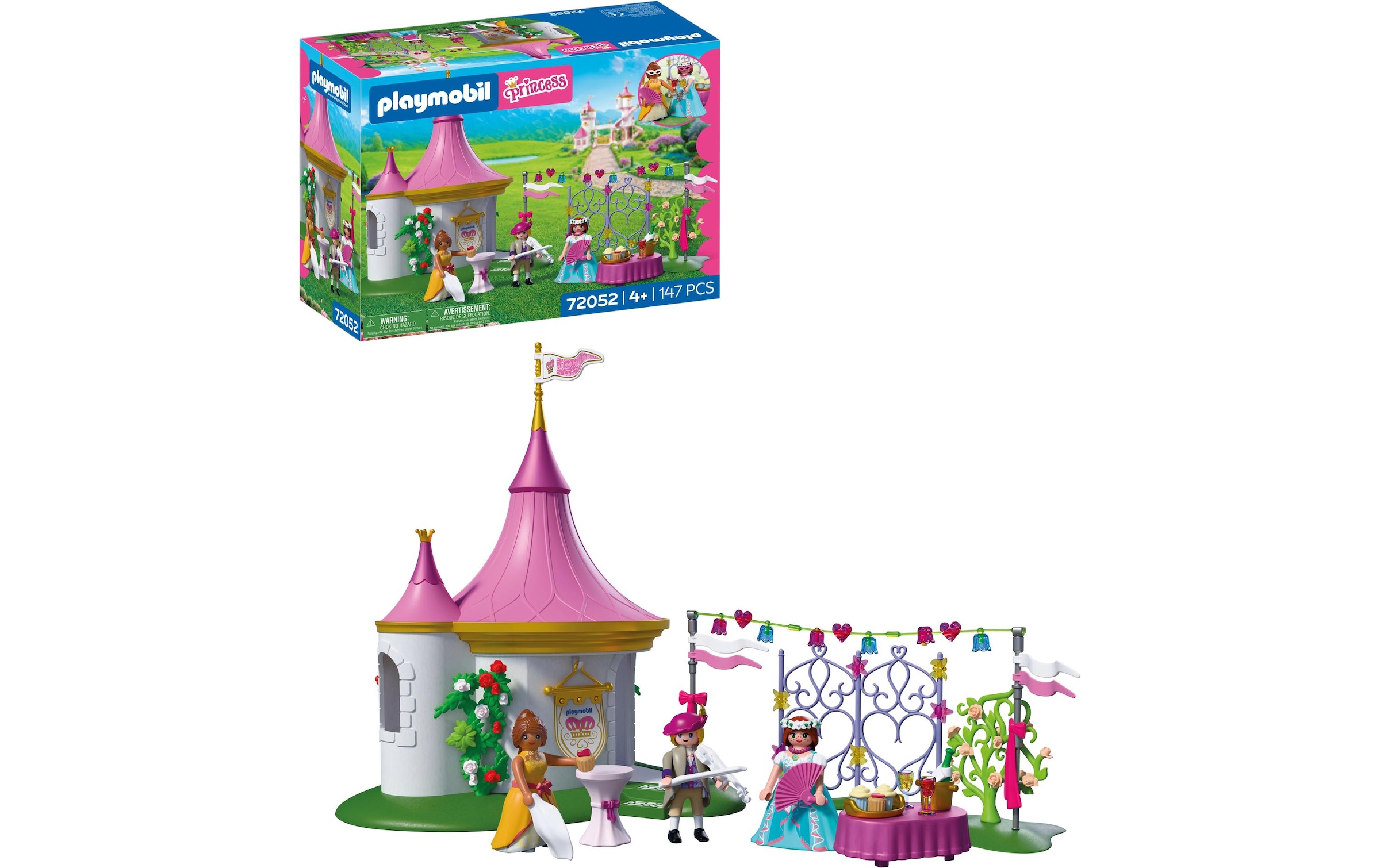 Playmobil® Konstruktions-Spielset »Maskenball im Pavillon (72052), Princess« Made in Europe
